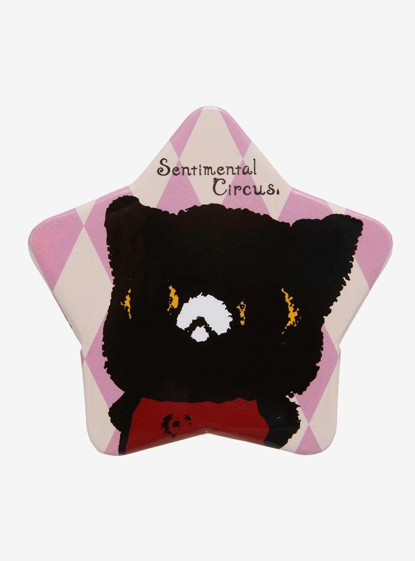 Sentimental Circus Kuro Star 3 Inch Button, , hi-res