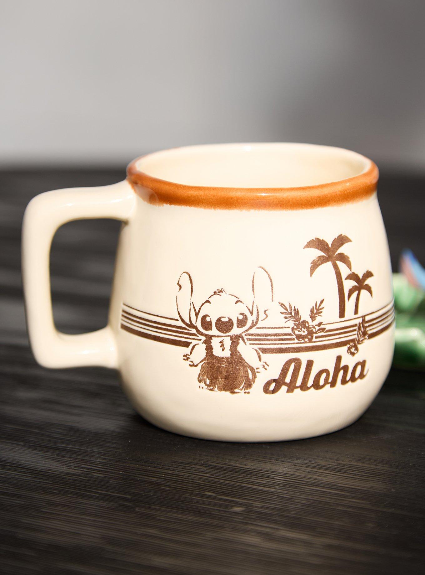 Disney Lilo & Stitch Aloha Mug - BoxLunch Exclusive, , hi-res