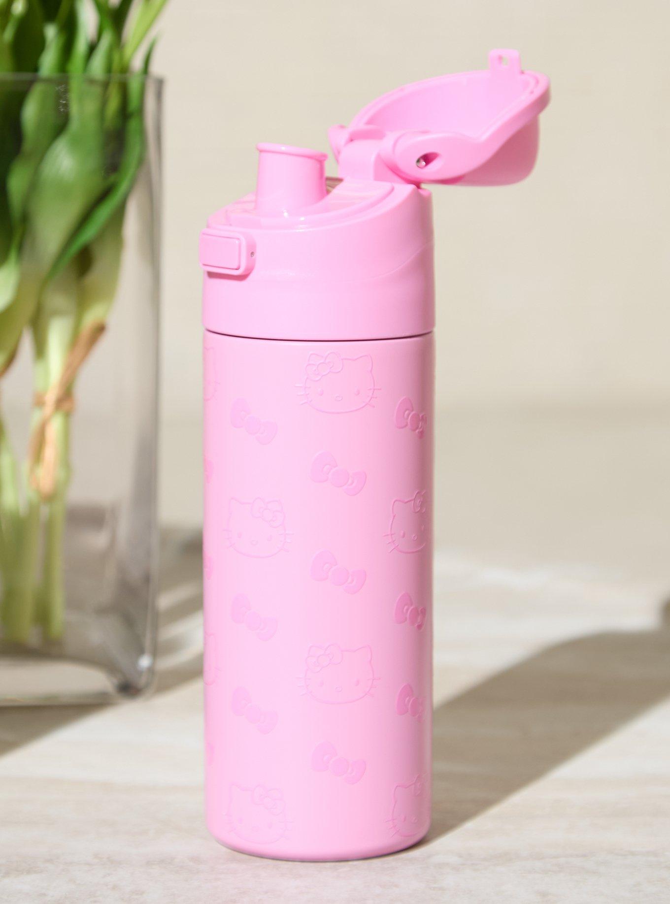 Sanrio Hello Kitty Pink Water Bottle &mdash; BoxLunch Exclusive, , hi-res