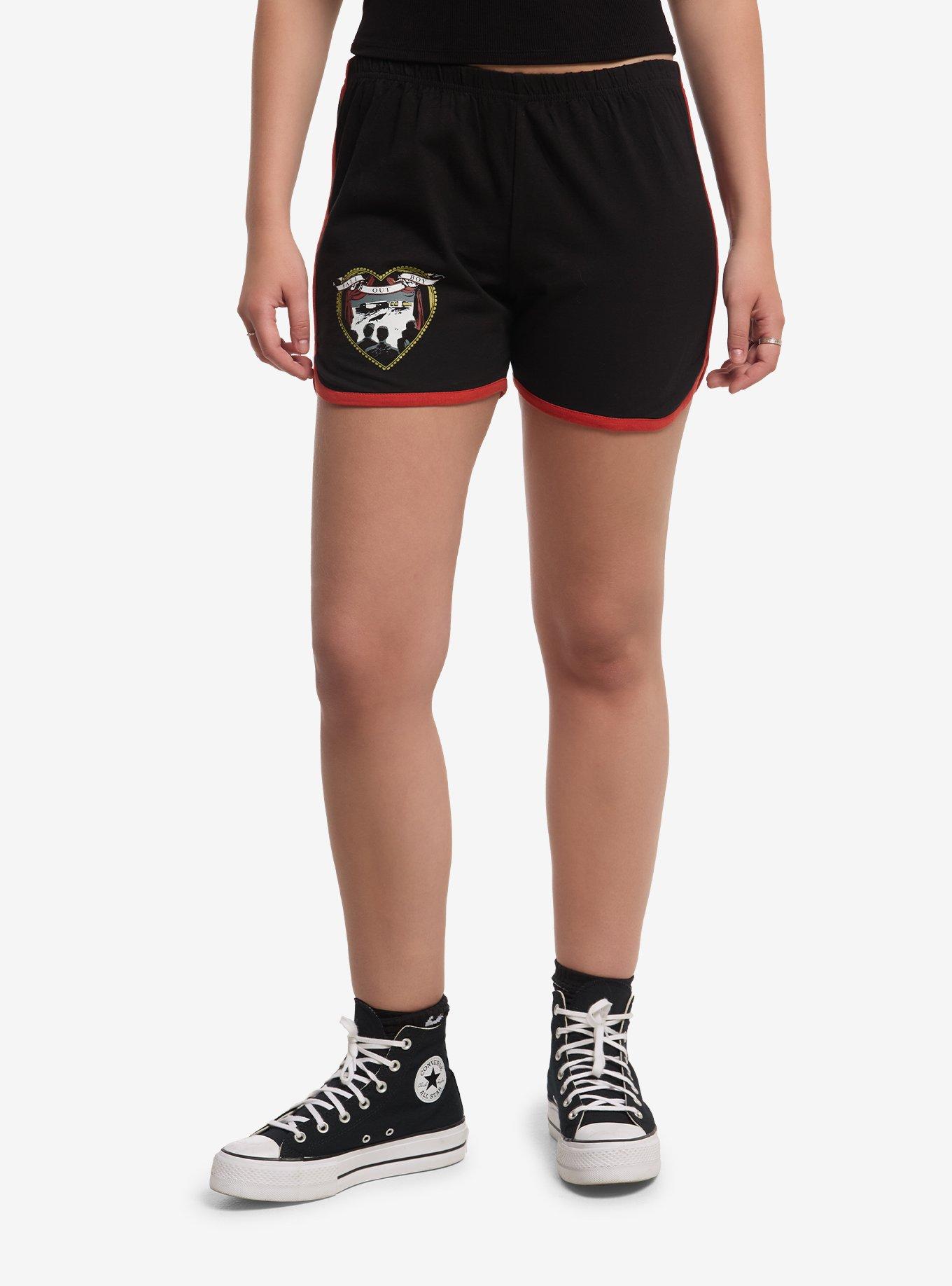 Fall Out Boy Under The Cork Tree Girls Soft Shorts, , hi-res