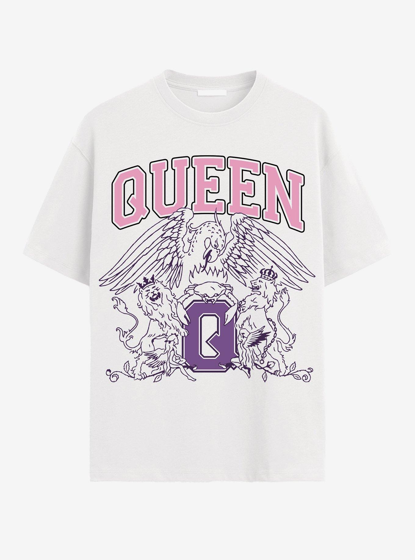 Queen Pastel Crest T-Shirt, , hi-res