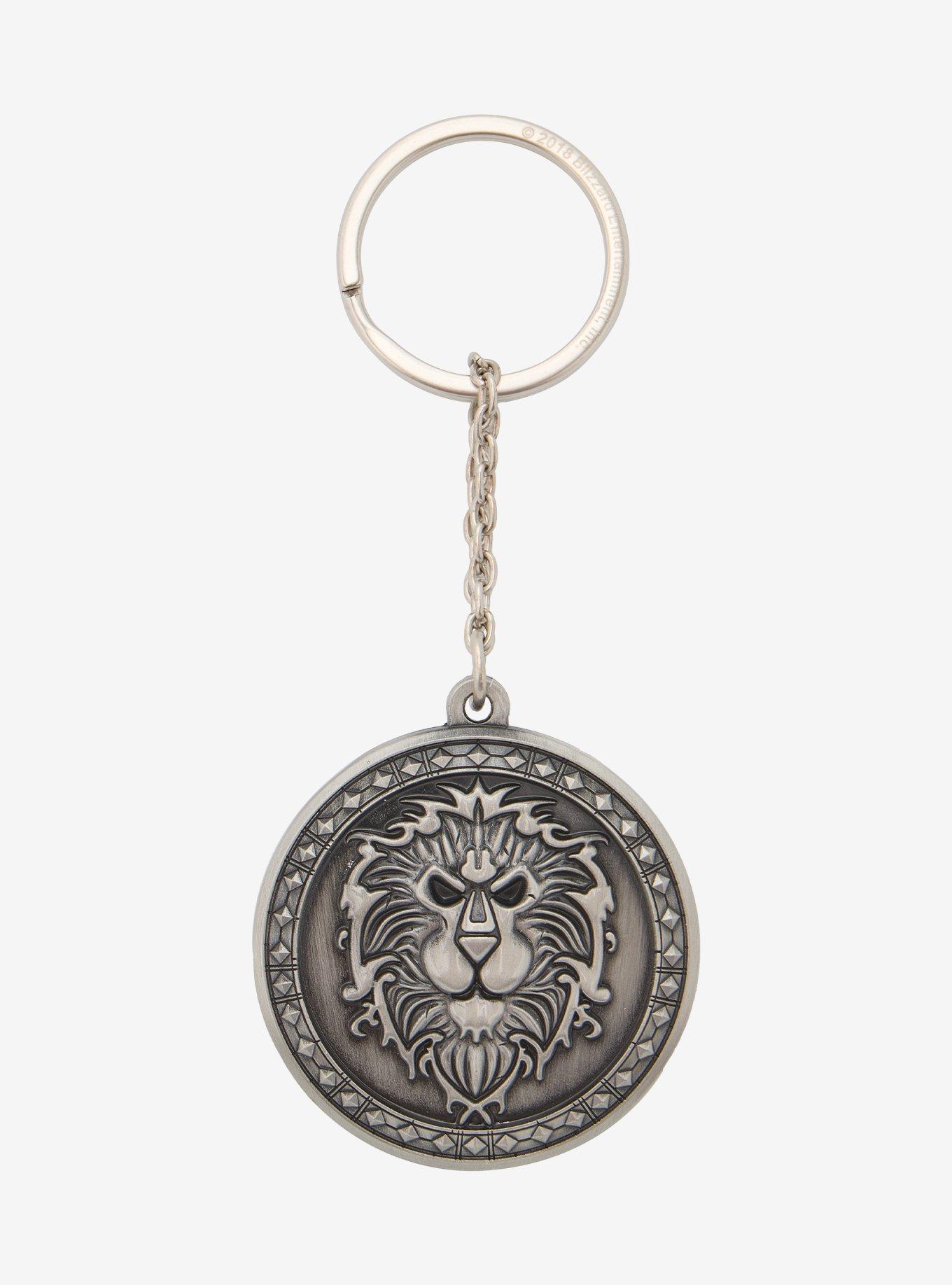 World Of Warcraft Alliance Crest Key Chain, , hi-res