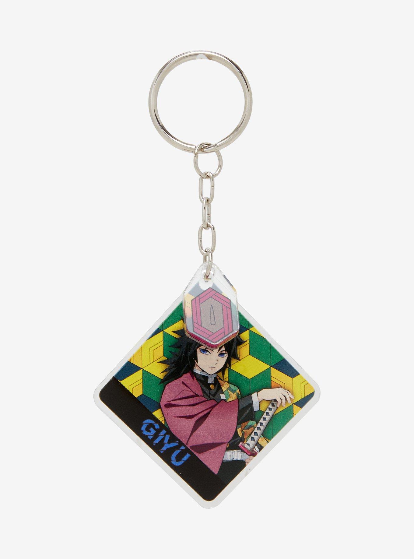 Demon Slayer: Kimetsu No Yaiba Giyu Tomioka Acrylic Key Chain, , hi-res