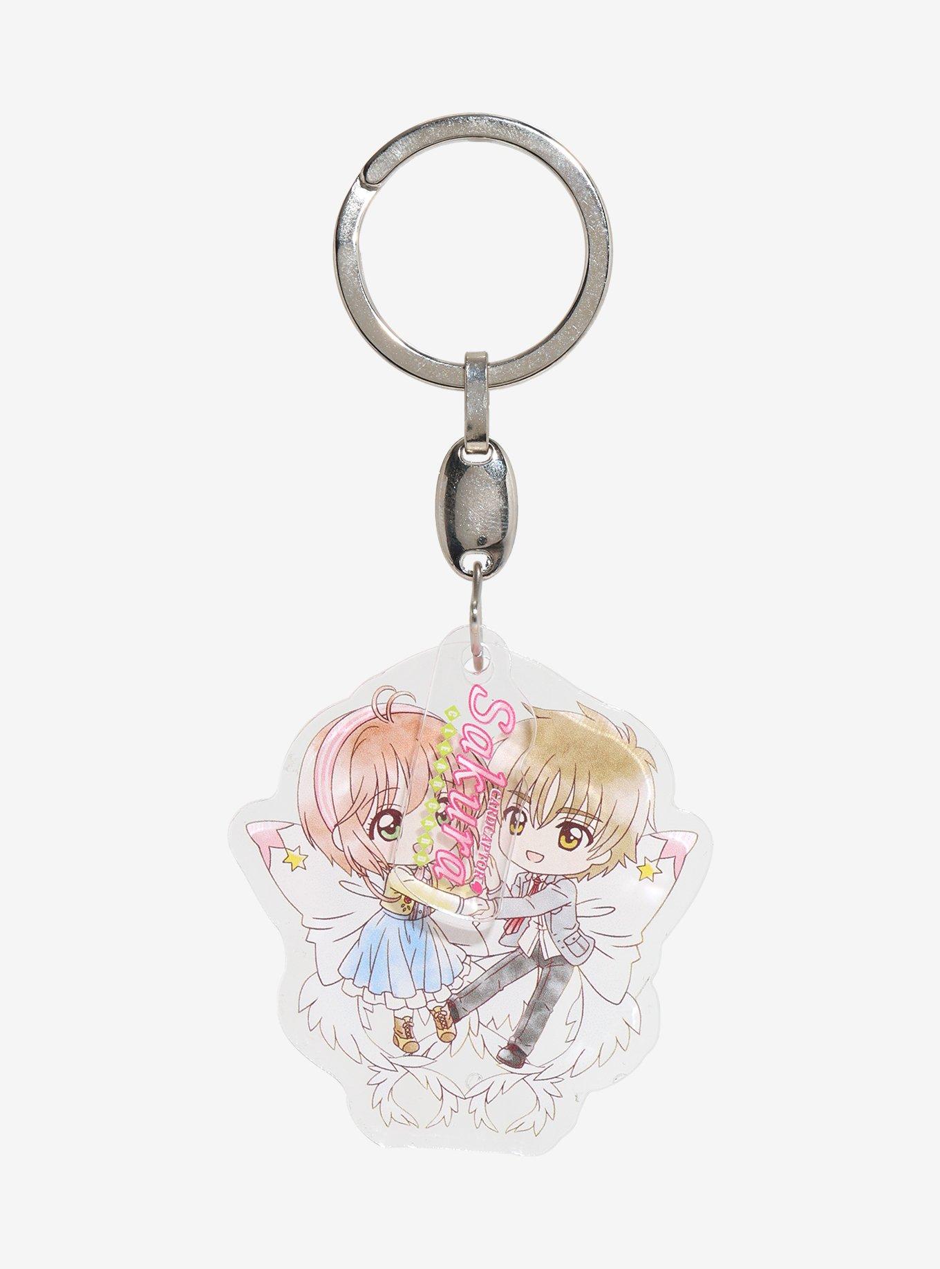 Cardcaptor Sakura: Clear Card Syaoran & Sakura Key Chain, , hi-res