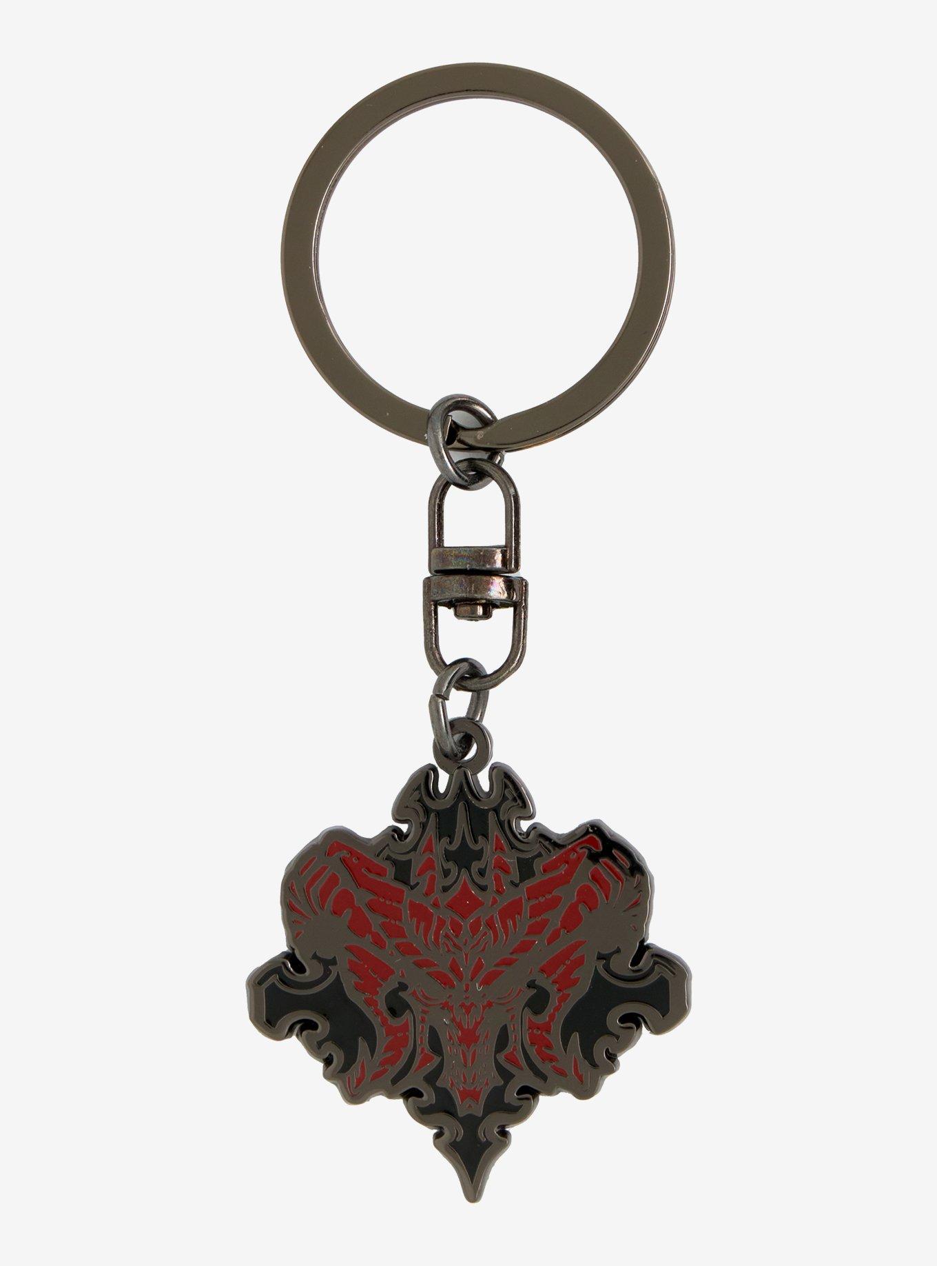 Diablo Logo Key Chain, , hi-res