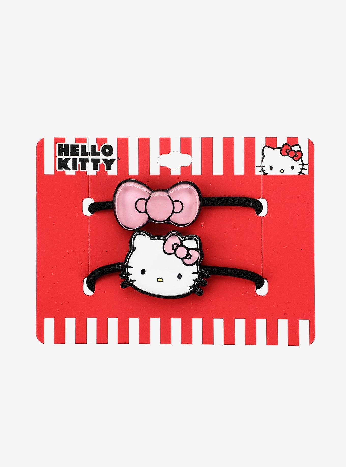 Hello Kitty Charm Hair Tie Set, , hi-res