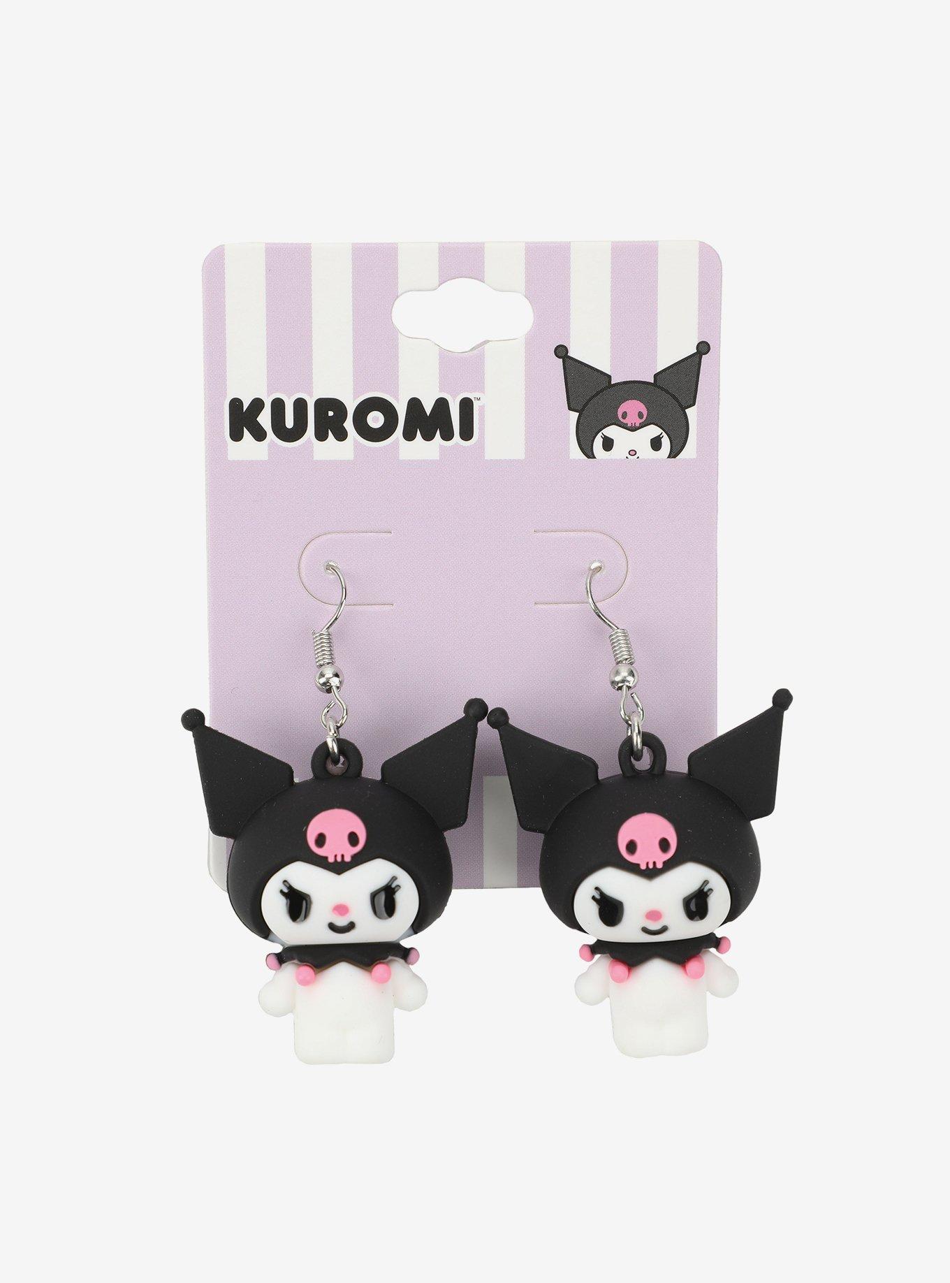 Kuromi Figural Drop Earrings, , hi-res