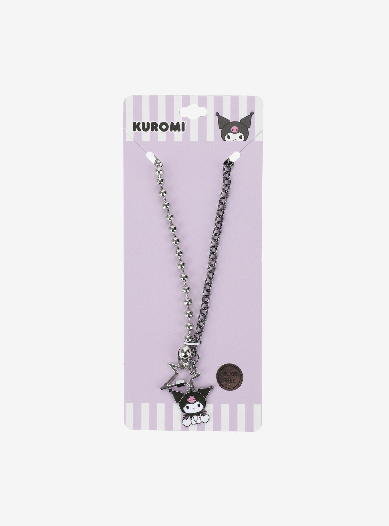 Kuromi Star Pendant Necklace, , hi-res