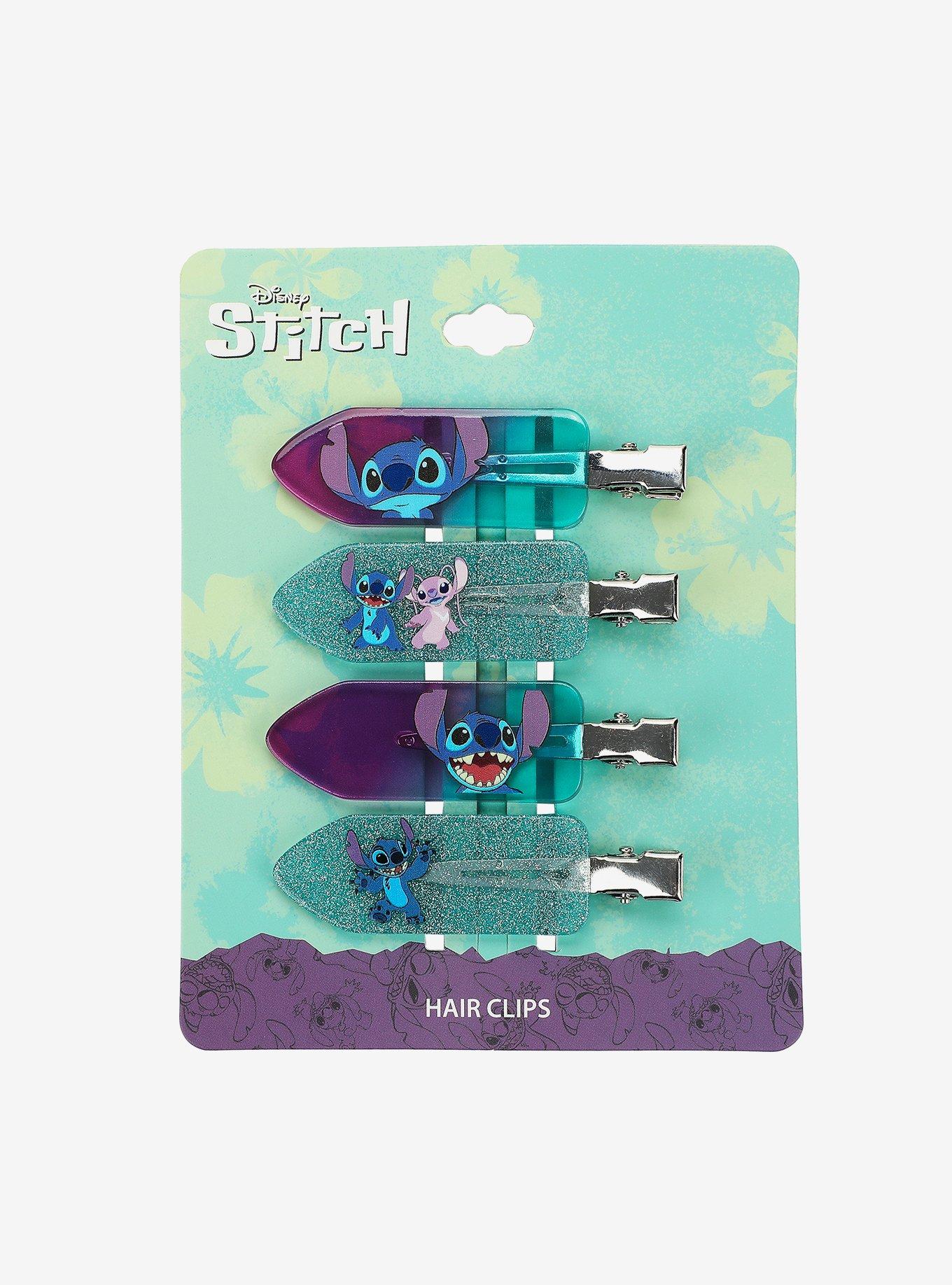 Disney Stitch Crease-Free Hair Clip Set, , hi-res