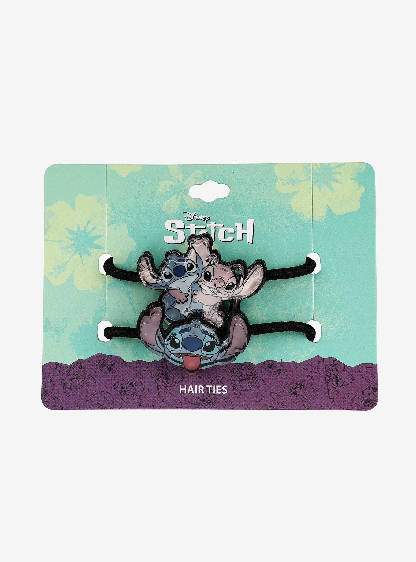 Disney Stitch Charm Hair Tie Set, , hi-res