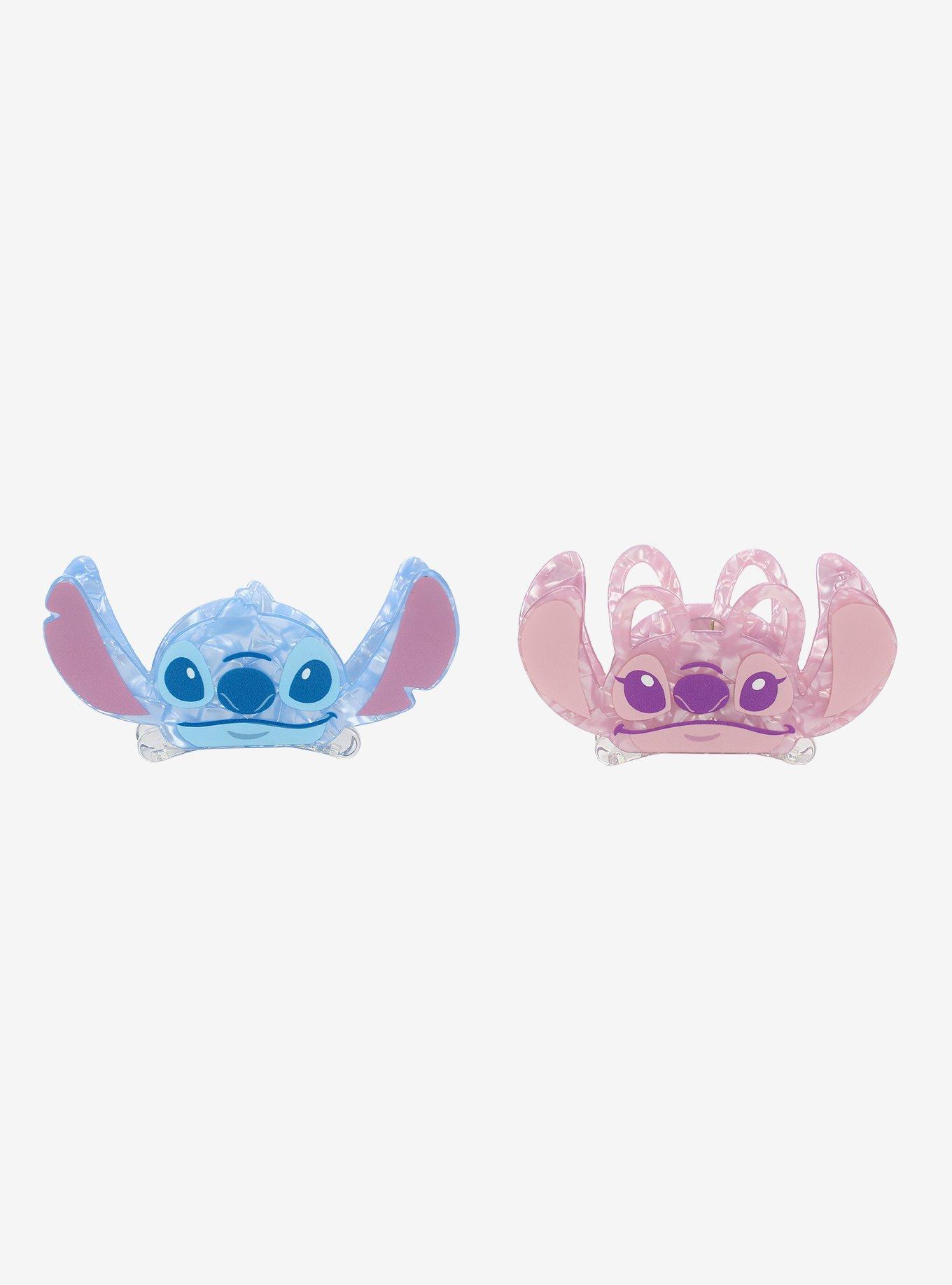 Disney Stitch & Angel Claw Hair Clip Set, , hi-res