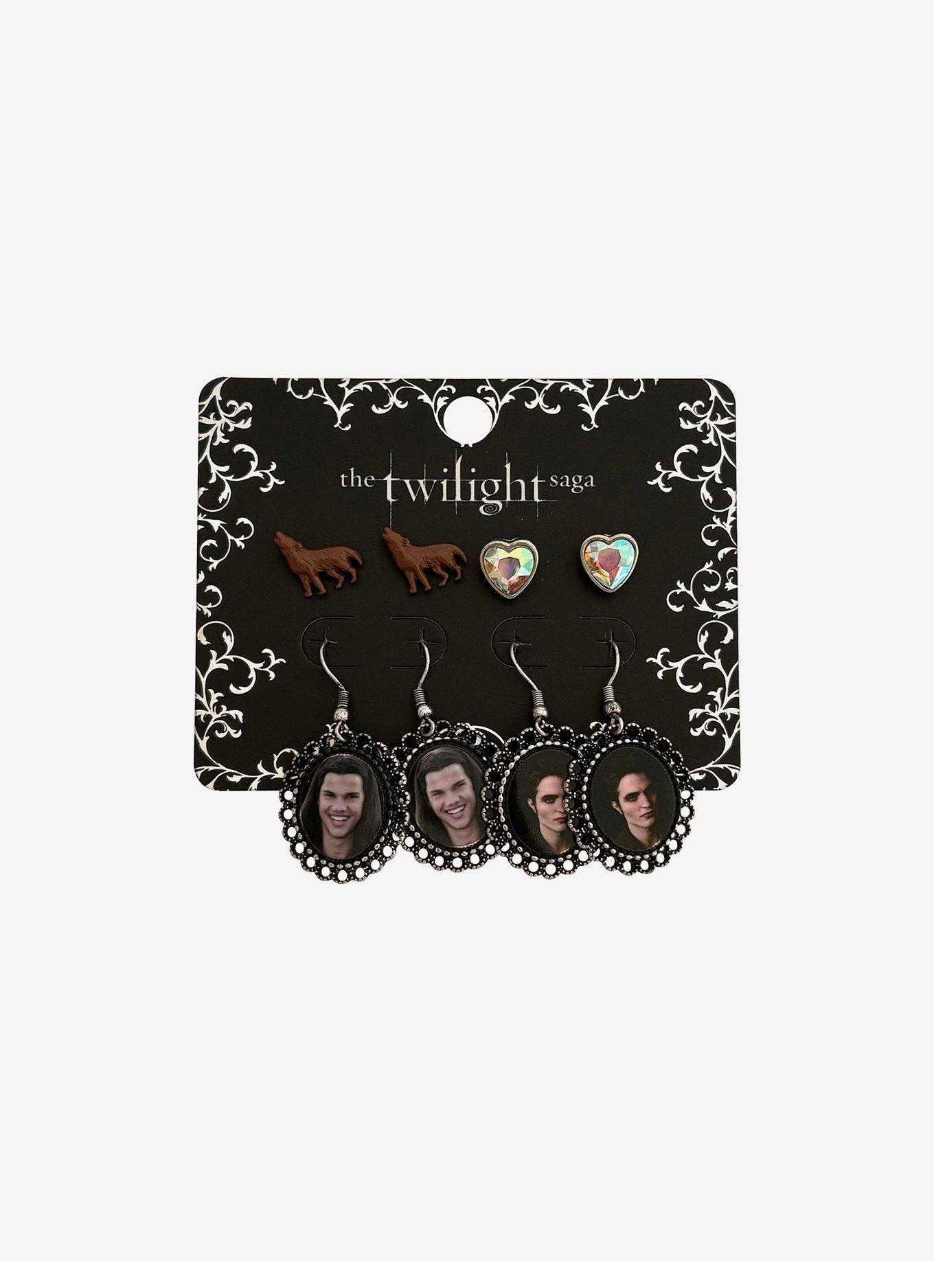 Twilight Edward & Jacob Earring Set, , hi-res