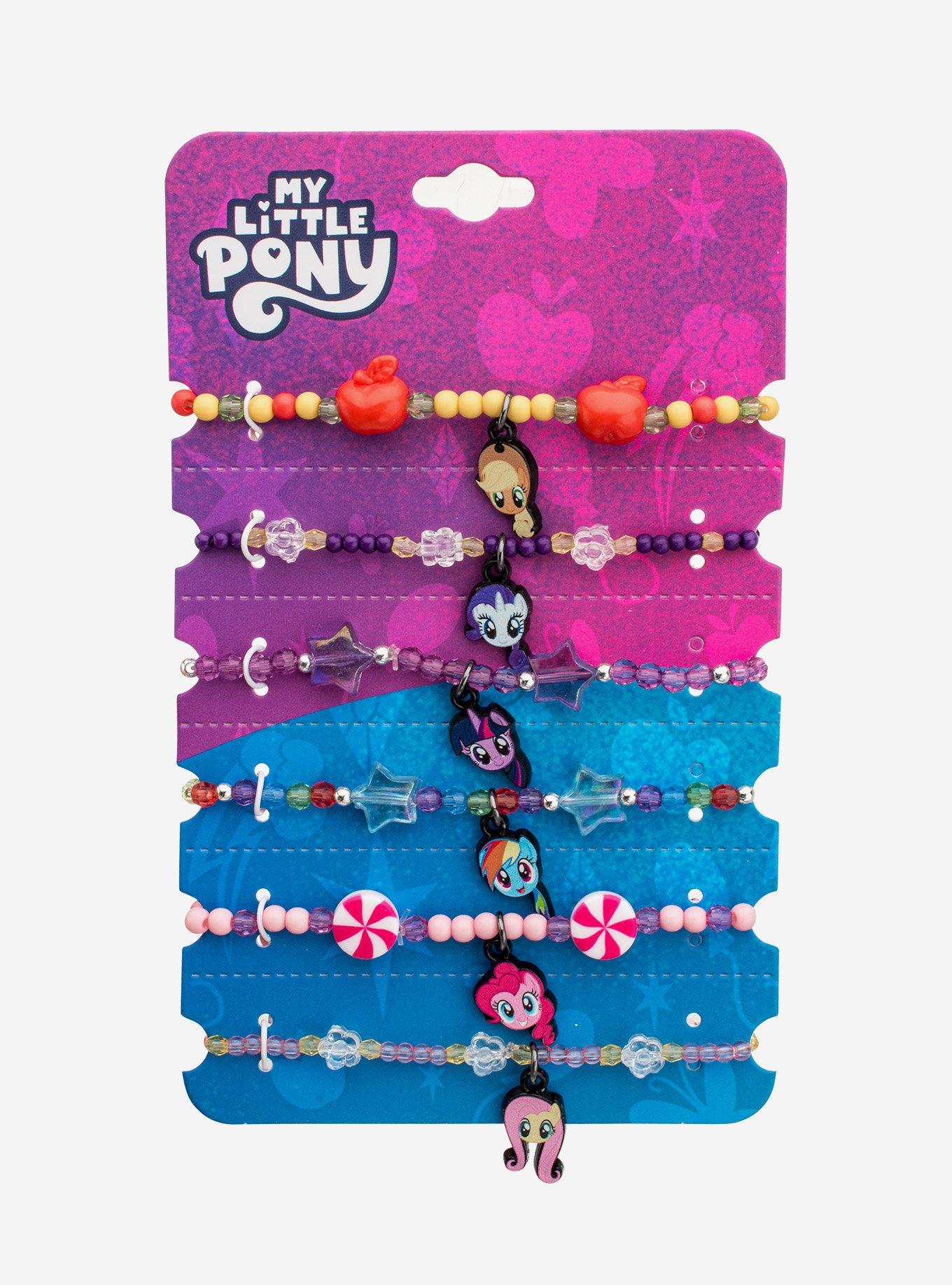 My Little Pony: Friendship Is Magic Character Bead Bracelet Set, , hi-res