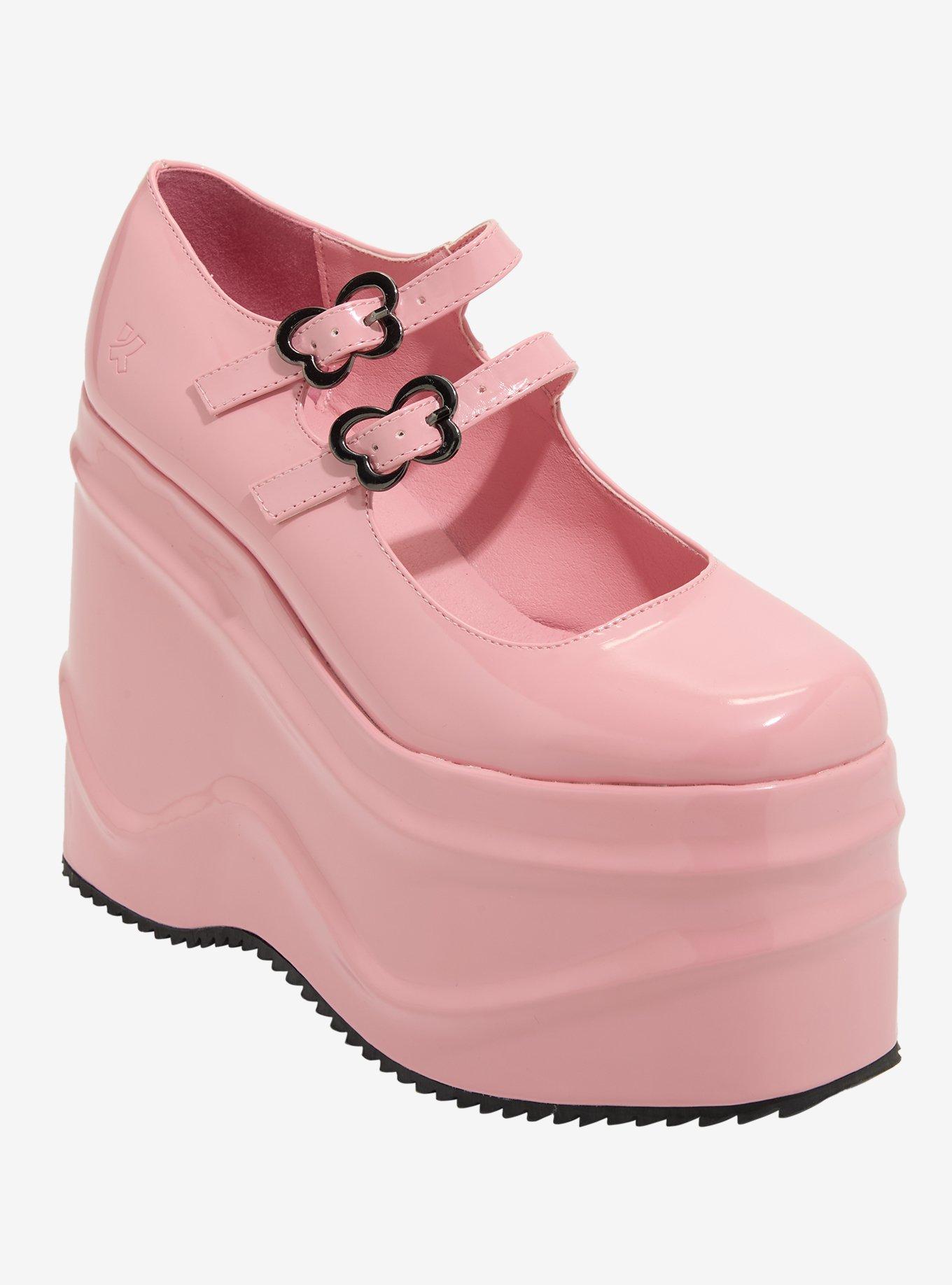 Koi Pink Good Fairy Platform Mary Janes, , hi-res