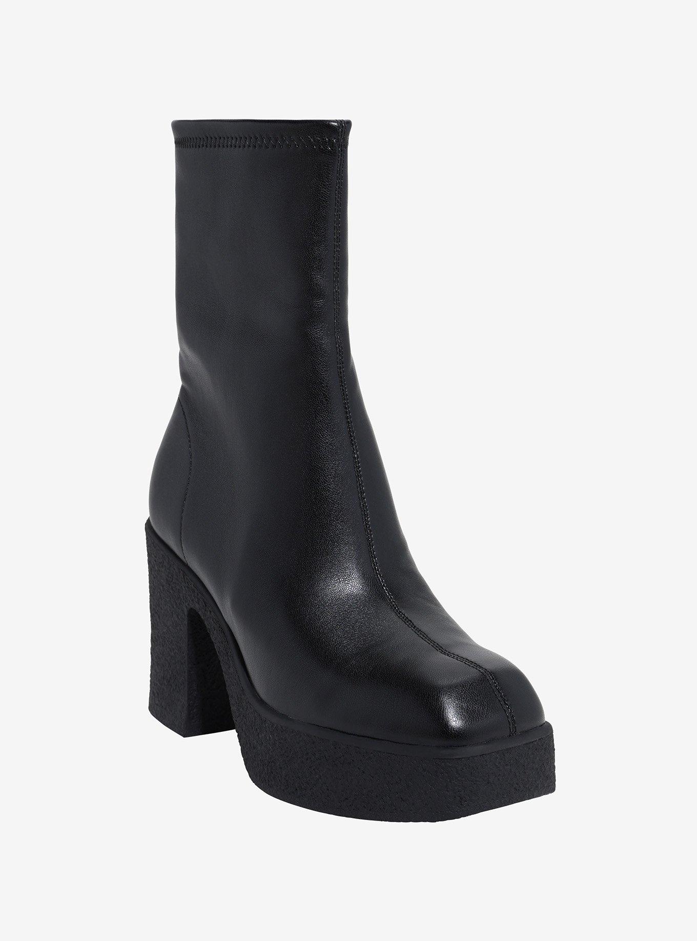Chinese Laundry Black Callahan Heel Boots, , hi-res