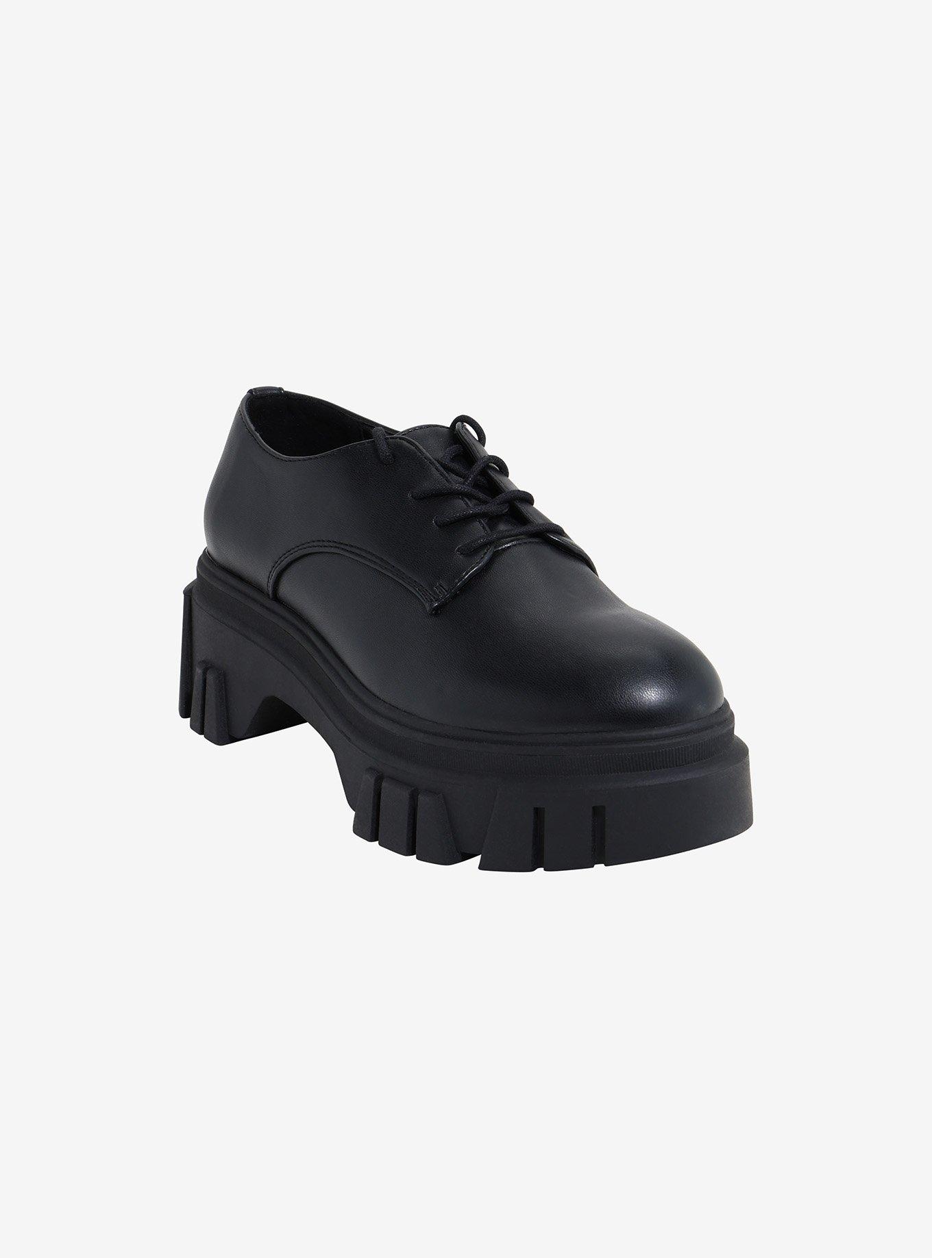 Chinese Laundry Black Jetsy Platform Loafers