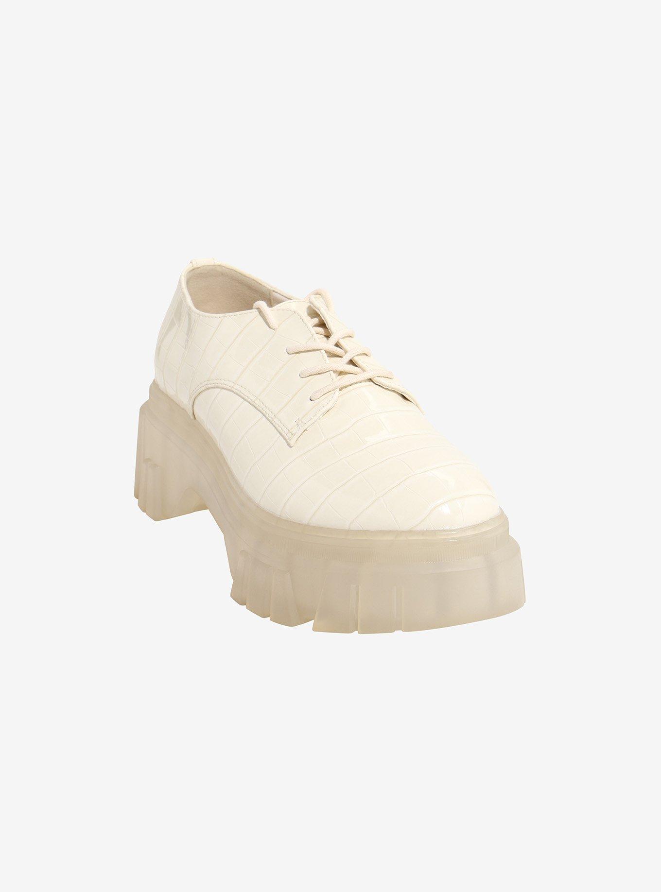 Chinese Laundry Cream Jetsy Platform Loafers