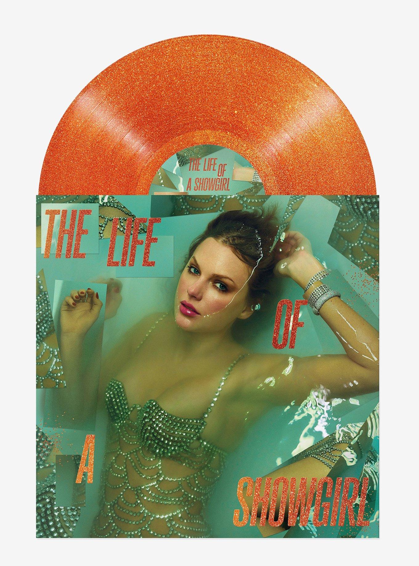 Taylor Swift The Life Of A Showgirl (Sweat and Vanilla Perfume Portofino Orange Glitter) Vinyl LP, , hi-res