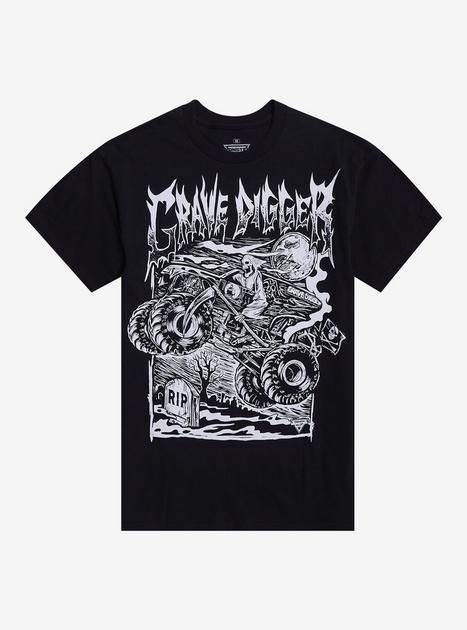 Monster Jam X Vertebrae33 Grave Digger T-Shirt | Hot Topic