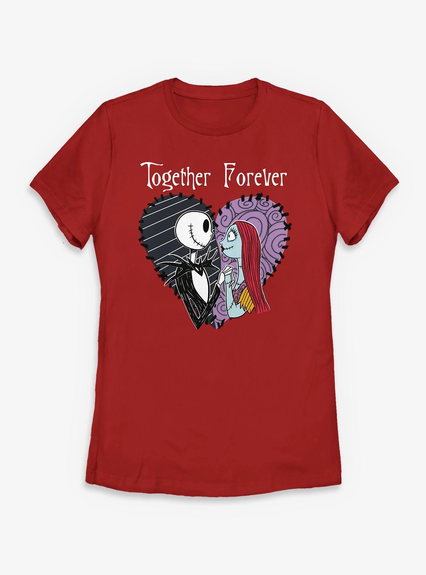 Disney The Nightmare Before Christmas Together Forever Womens T-Shirt, , hi-res