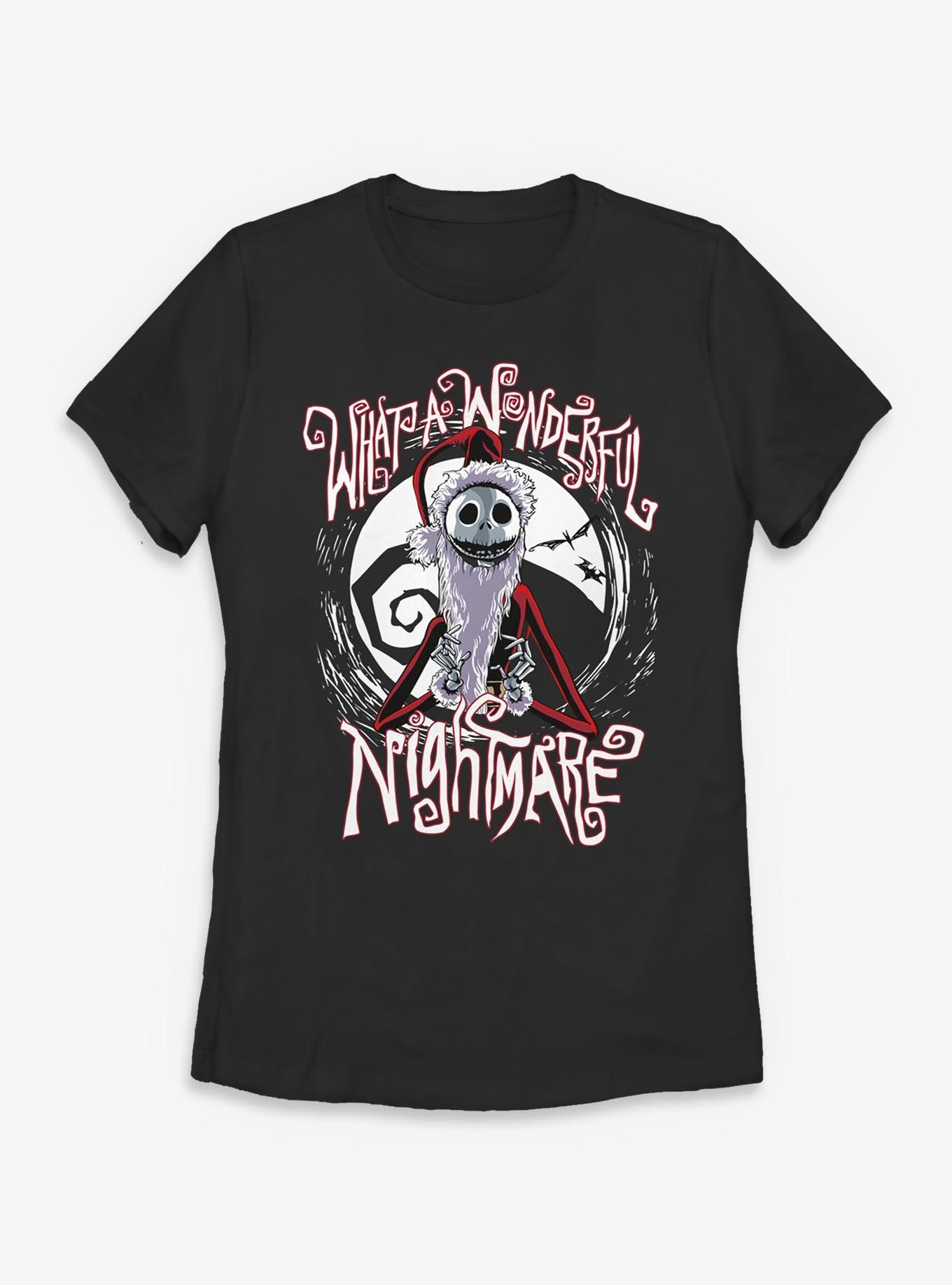 Disney The Nightmare Before Christmas Santa Jack Womens T-Shirt, , hi-res