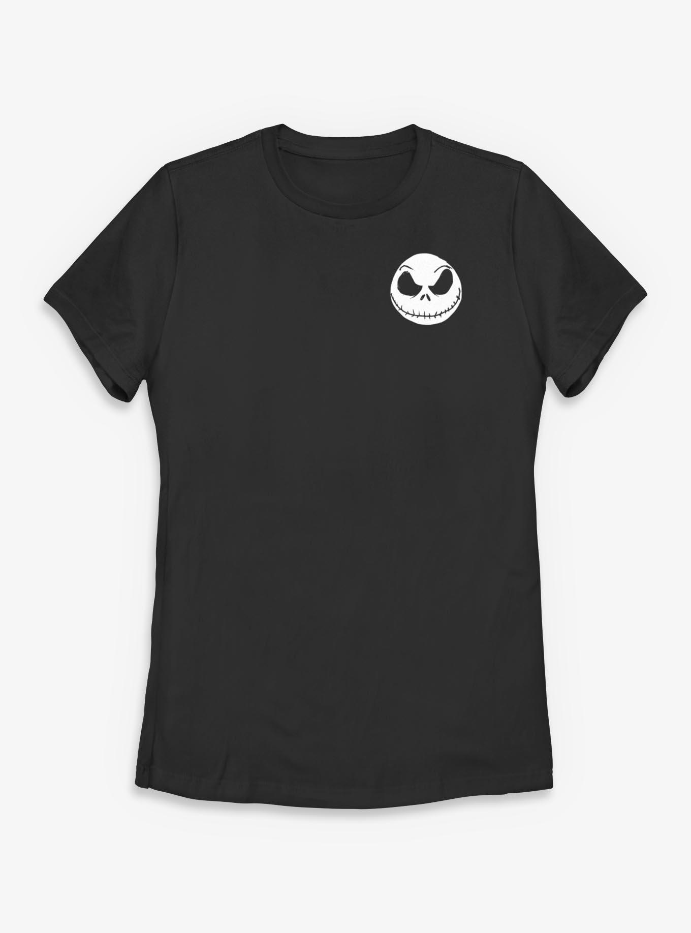 Disney The Nightmare Before Christmas Big Face Emblem Jack Womens T-Shirt, , hi-res