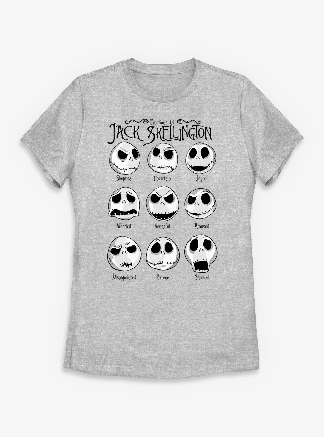 Disney The Nightmare Before Christmas Jack Emotions Womens T-Shirt, , hi-res