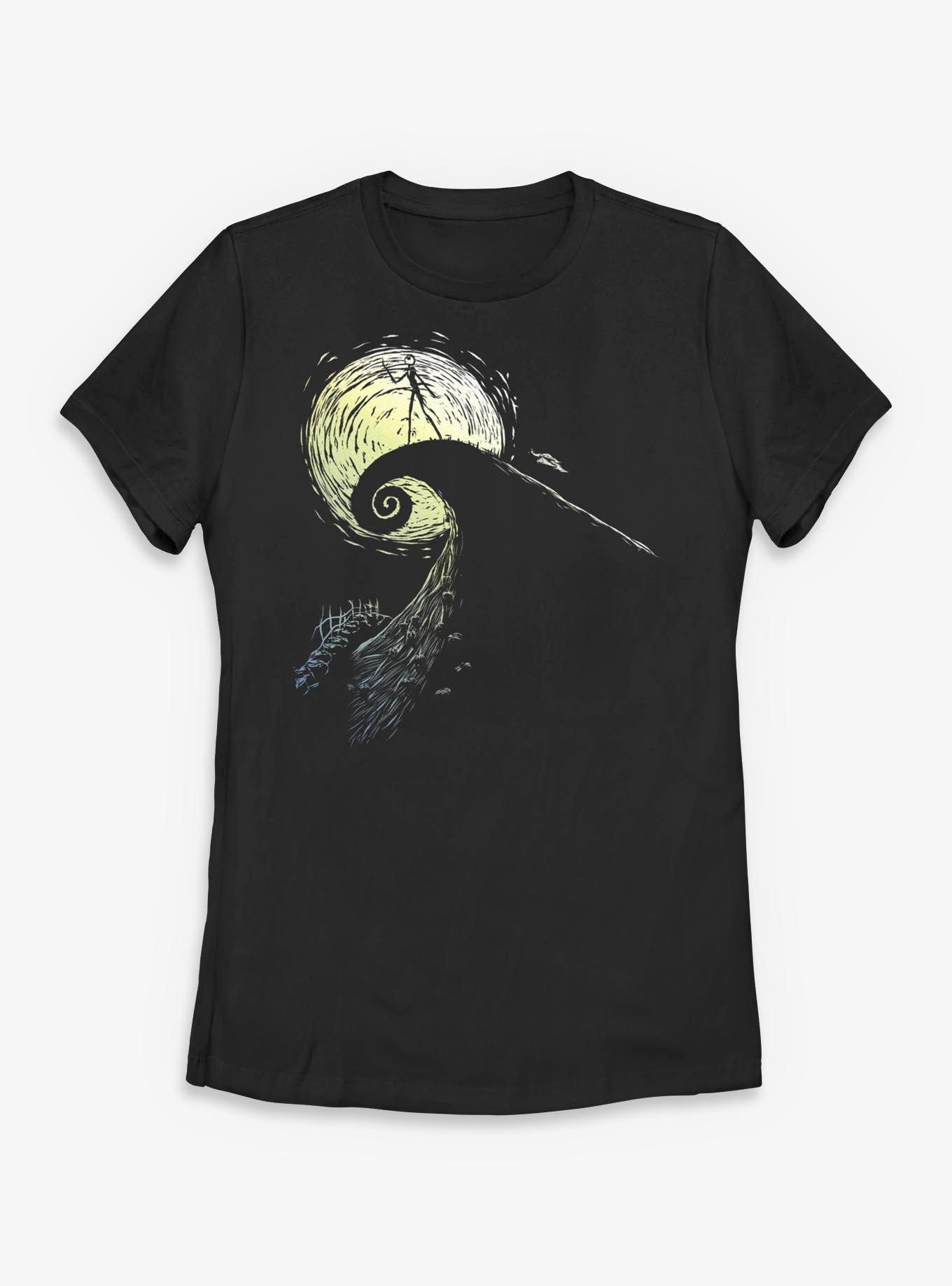 Disney The Nightmare Before Christmas Spiral Hill Jack Womens T-Shirt, , hi-res