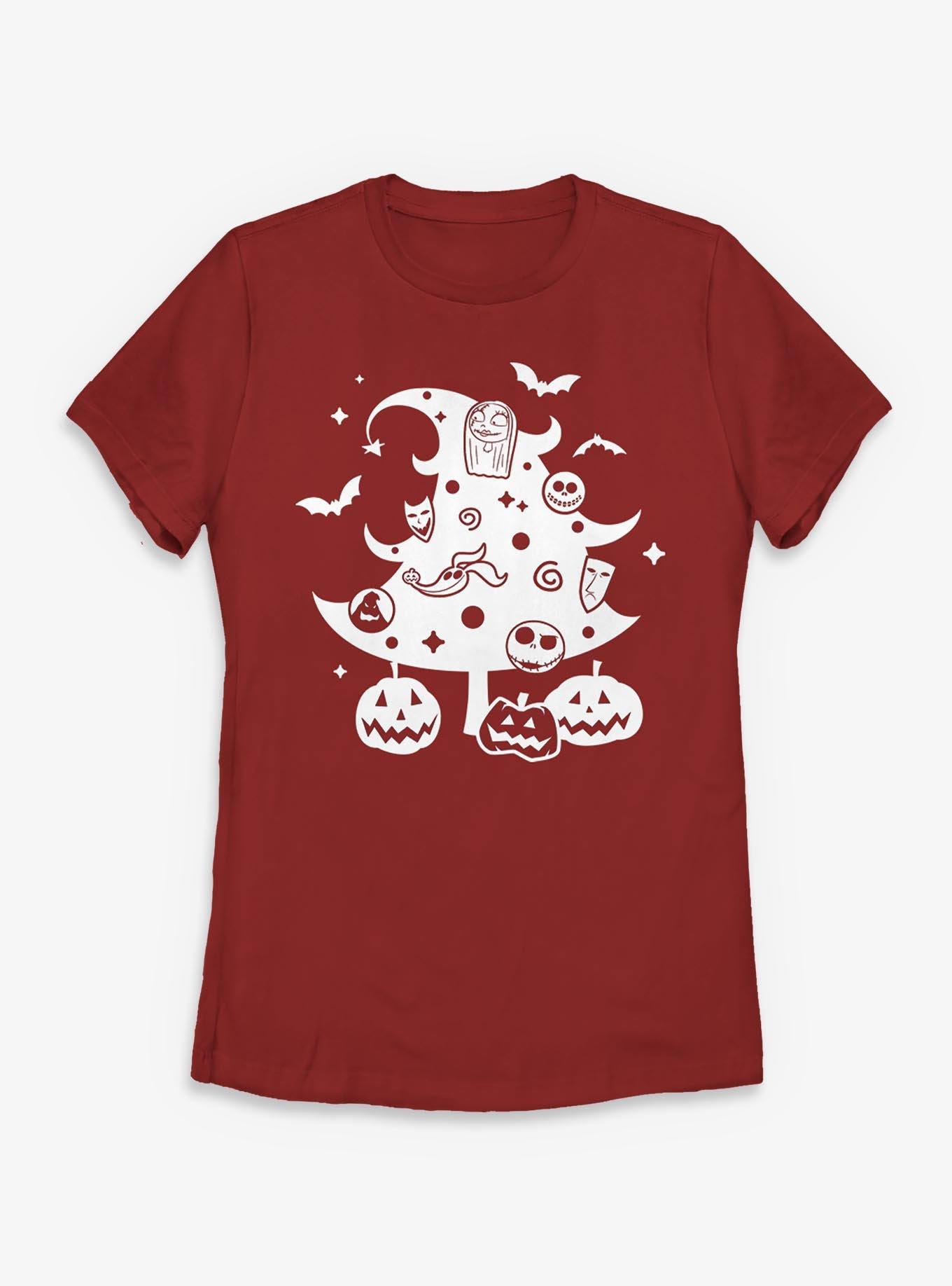 Disney The Nightmare Before Christmas Nightmare Before Christmas Tree Womens T-Shirt, , hi-res