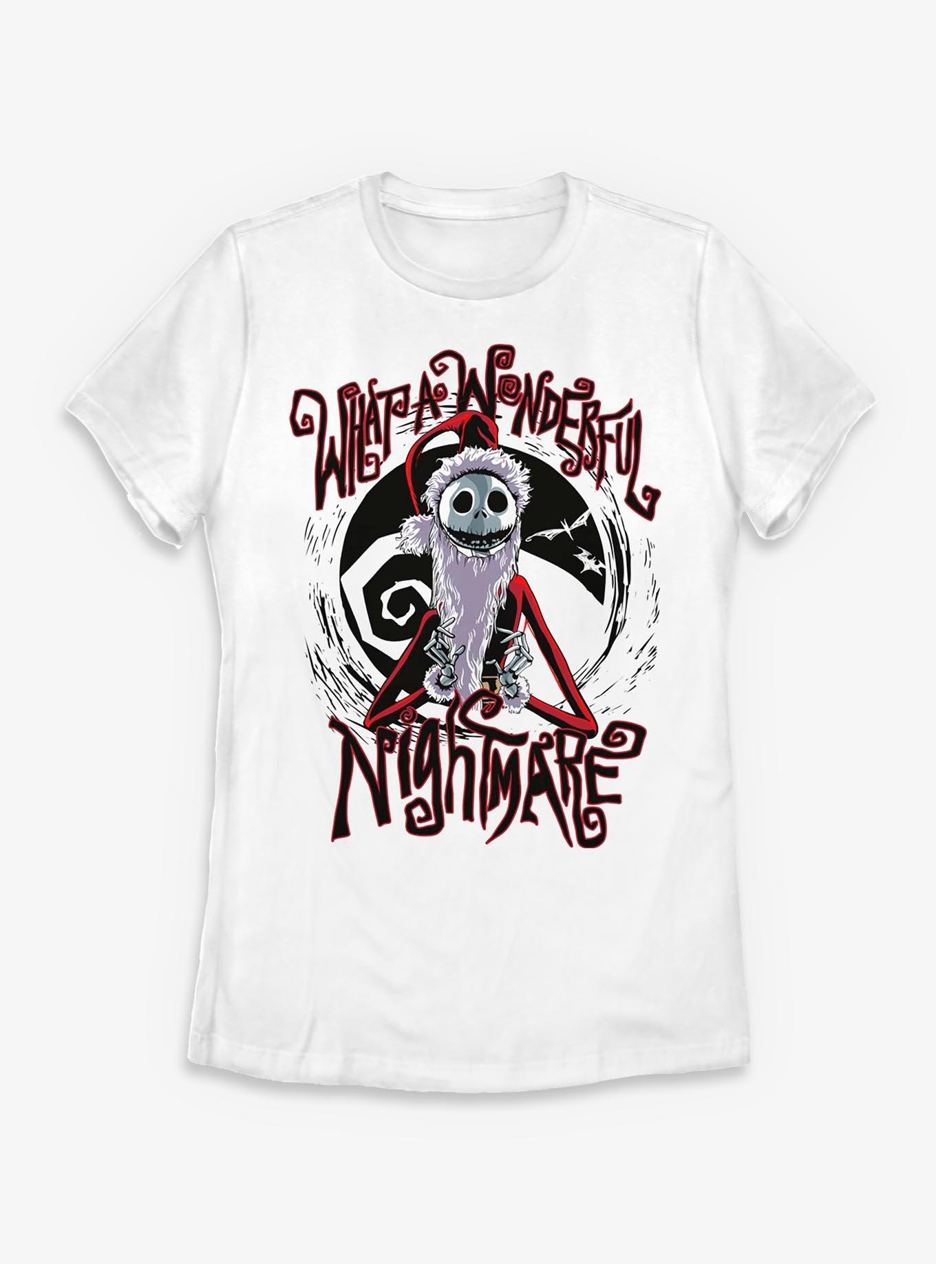 Disney The Nightmare Before Christmas Santa Jack Womens T-Shirt, , hi-res