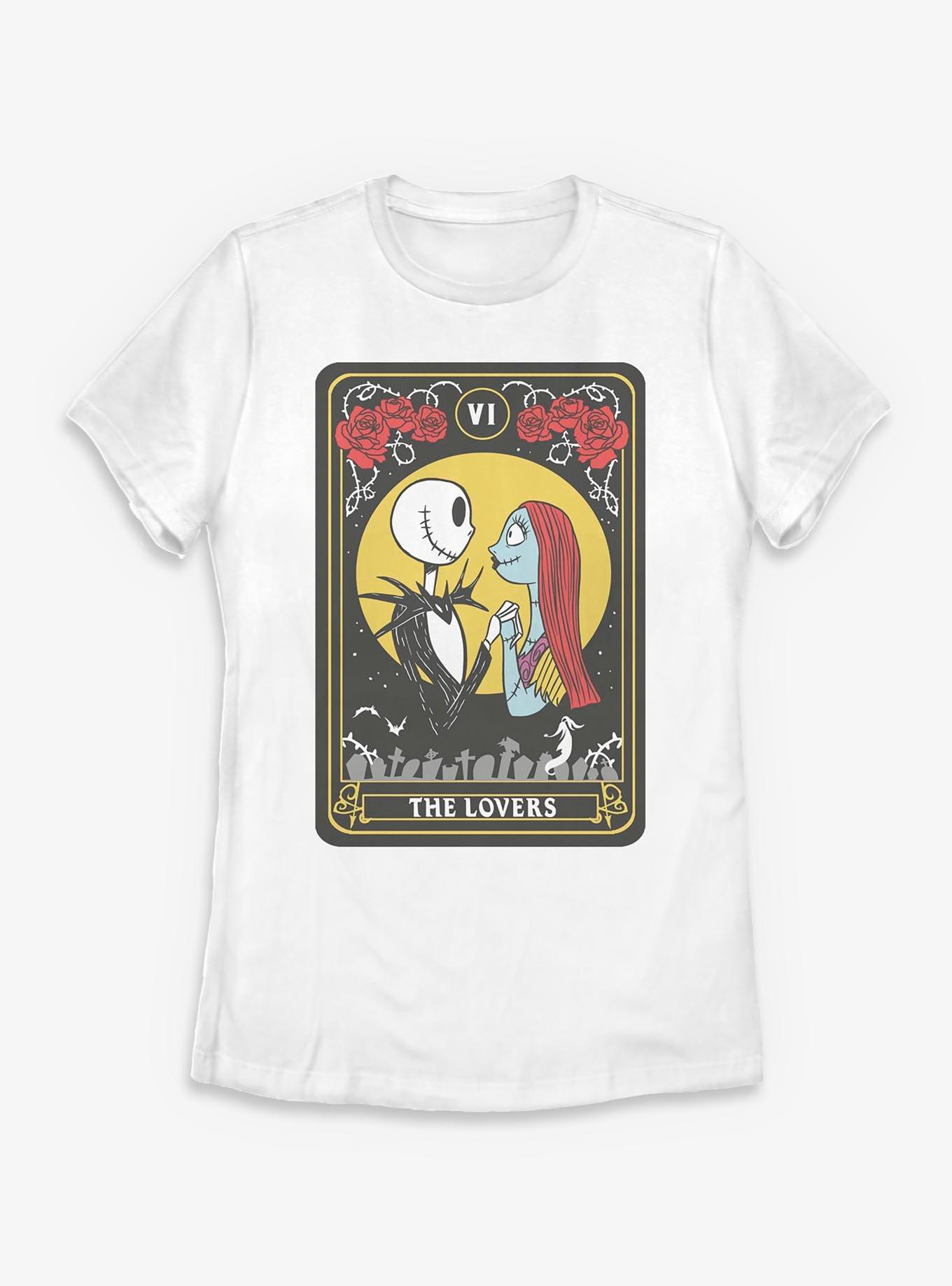 Disney The Nightmare Before Christmas Lovers Tarot Womens T-Shirt, , hi-res