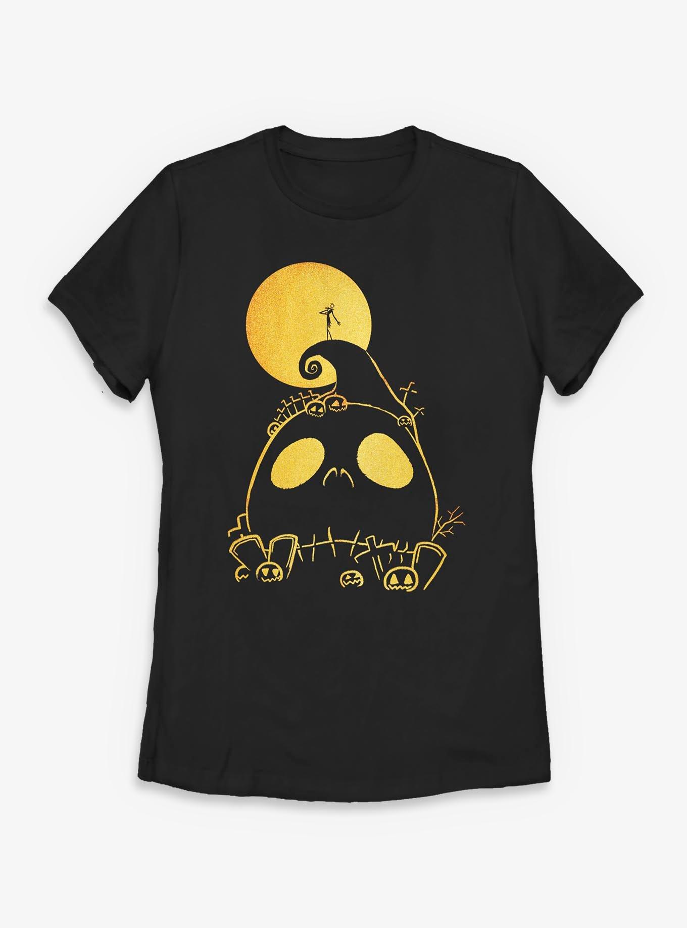 Disney The Nightmare Before Christmas Cemetery Womens T-Shirt, , hi-res