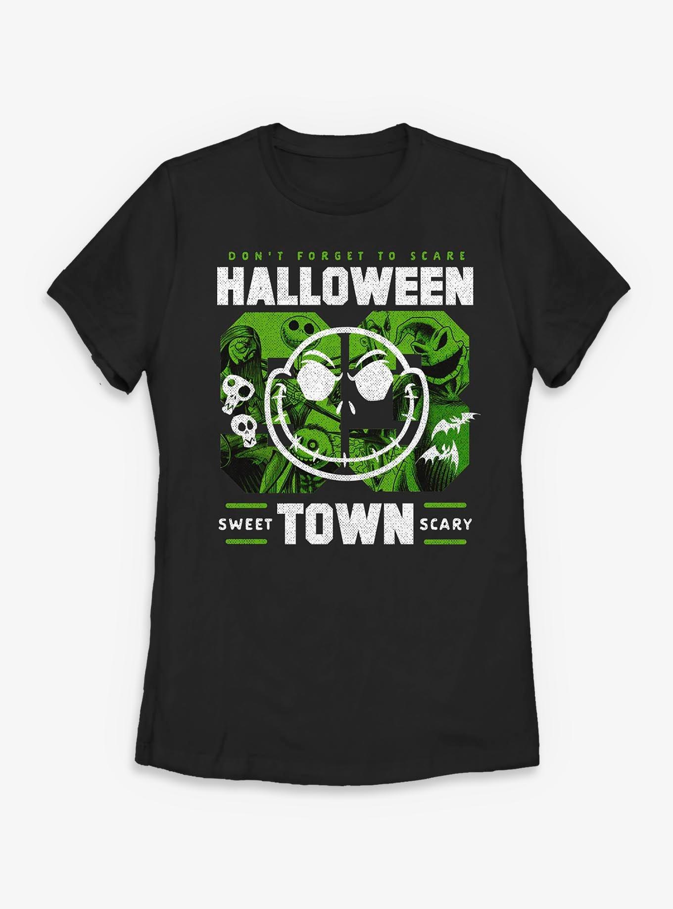 Disney The Nightmare Before Christmas Halloweentown College Womens T-Shirt, , hi-res