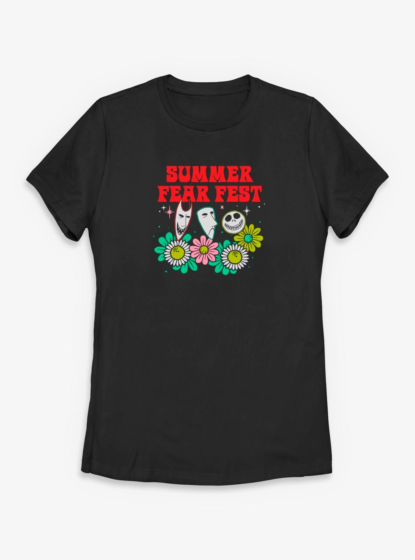 Disney The Nightmare Before Christmas Summer Front Womens T-Shirt, , hi-res