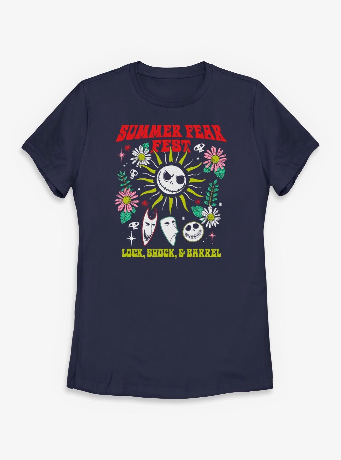 Disney The Nightmare Before Christmas Summer Back Womens T-Shirt, , hi-res