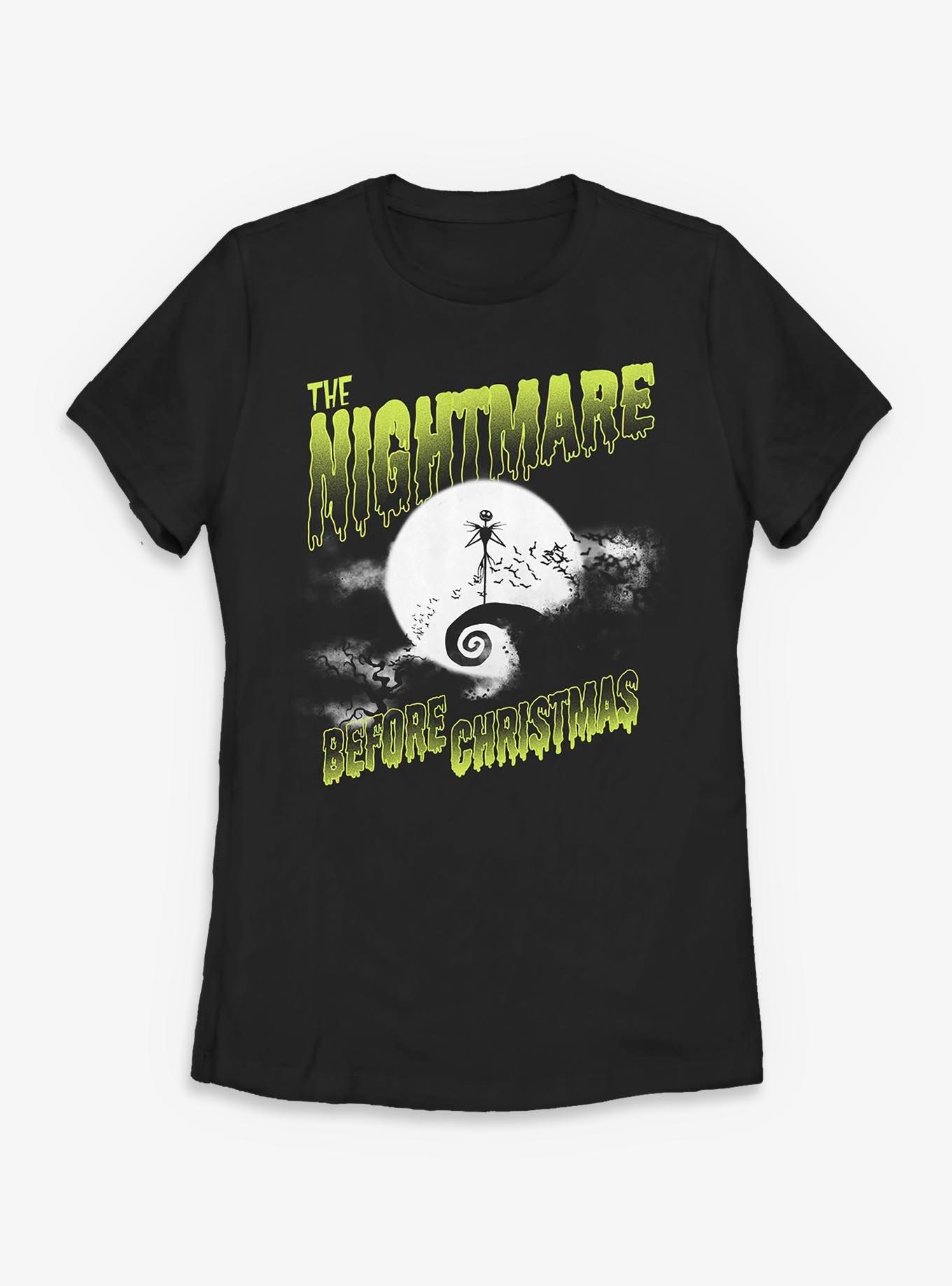 Disney The Nightmare Before Christmas Spooky Nightmare Womens T-Shirt, , hi-res