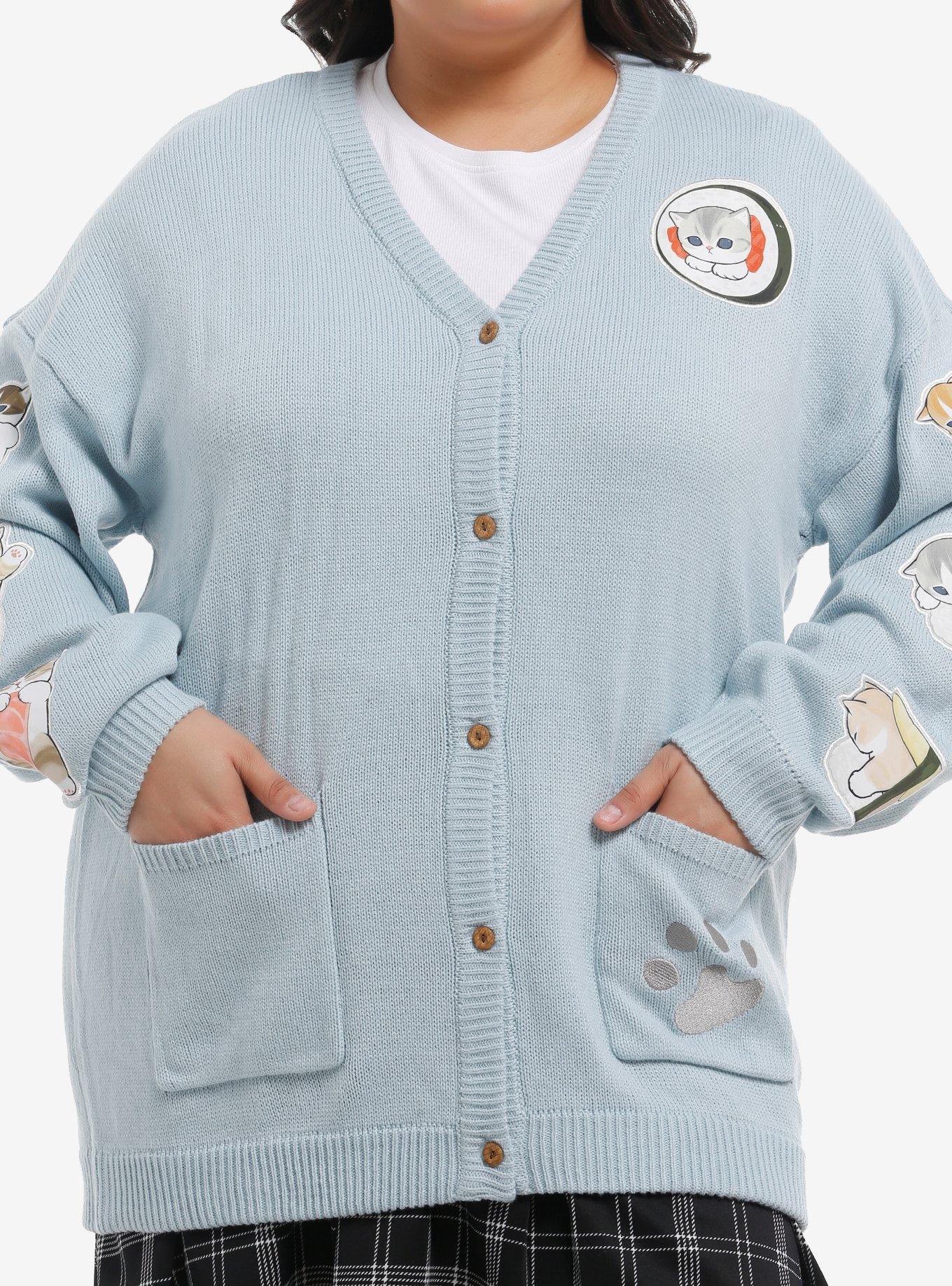Mofusand Sushi Girls Cardigan Plus Size, , hi-res