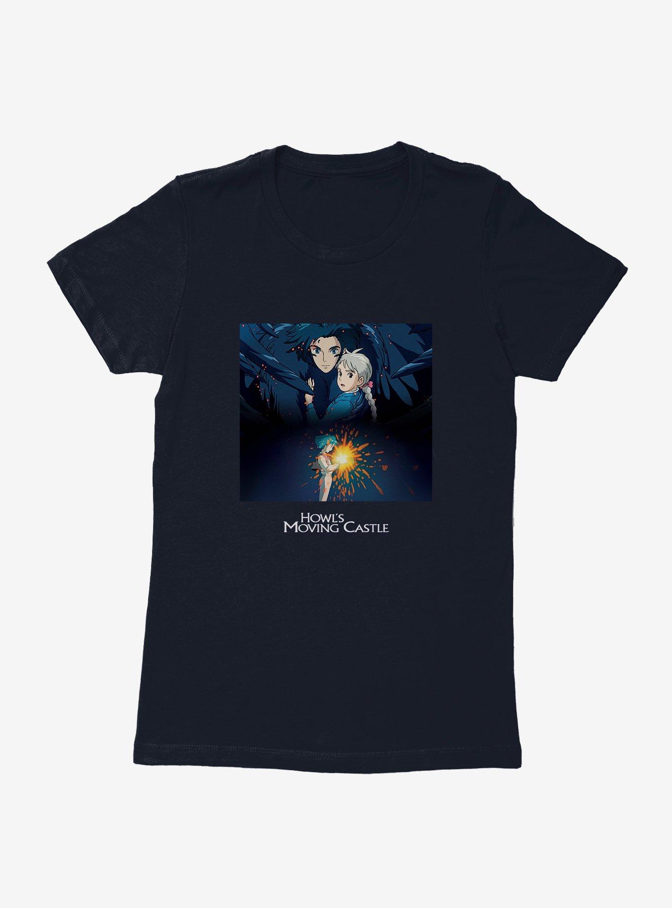Studio Ghibli Howl's Moving Castle Womens T-Shirt, , hi-res