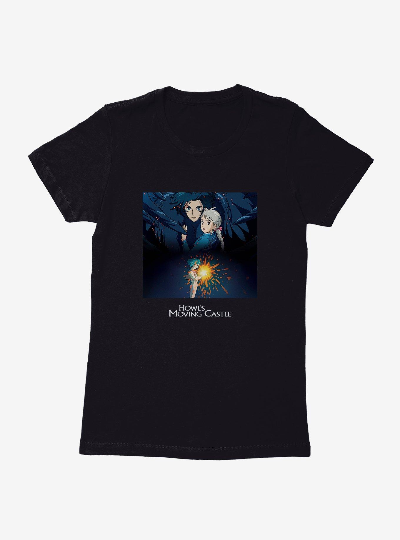 Studio Ghibli Howl's Moving Castle Womens T-Shirt, , hi-res