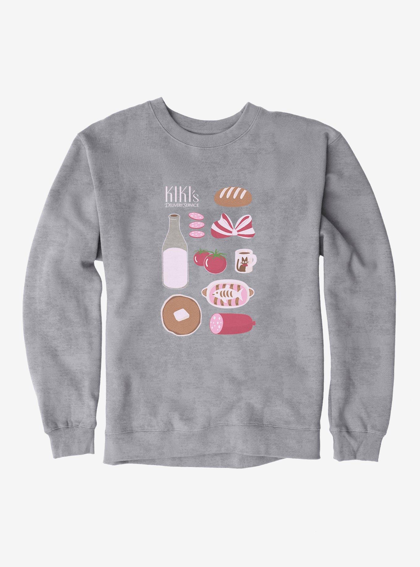 Studio Ghibli Kiki's Delivery Service Essential Foods Sweatshirt, , hi-res
