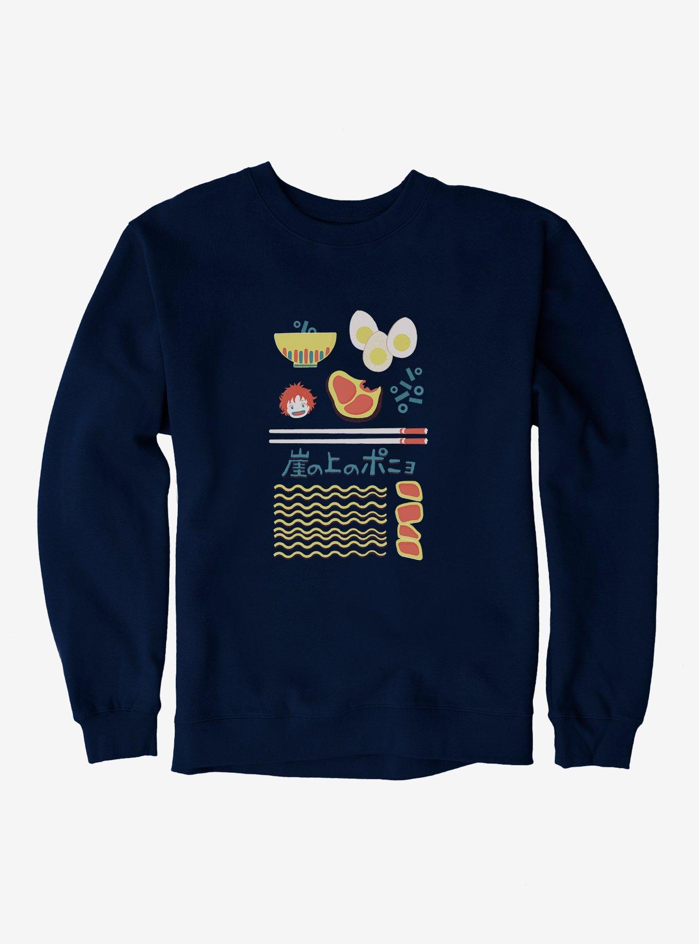 Studio Ghibli Ponyo Ramen Essentials Sweatshirt, , hi-res