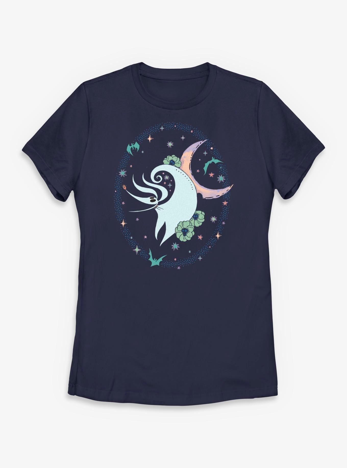 Disney The Nightmare Before Christmas Stars And Flowers Womens T-Shirt