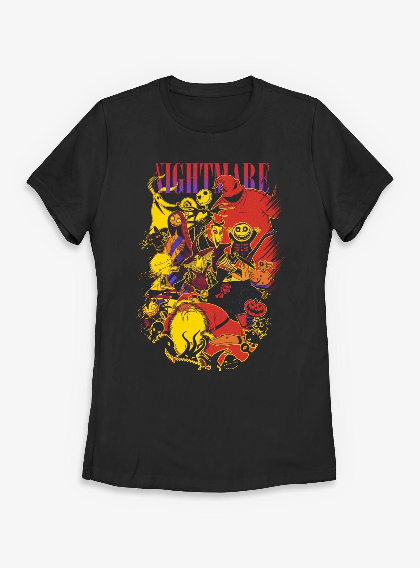 Disney The Nightmare Before Christmas Mega Team Womens T-Shirt, , hi-res