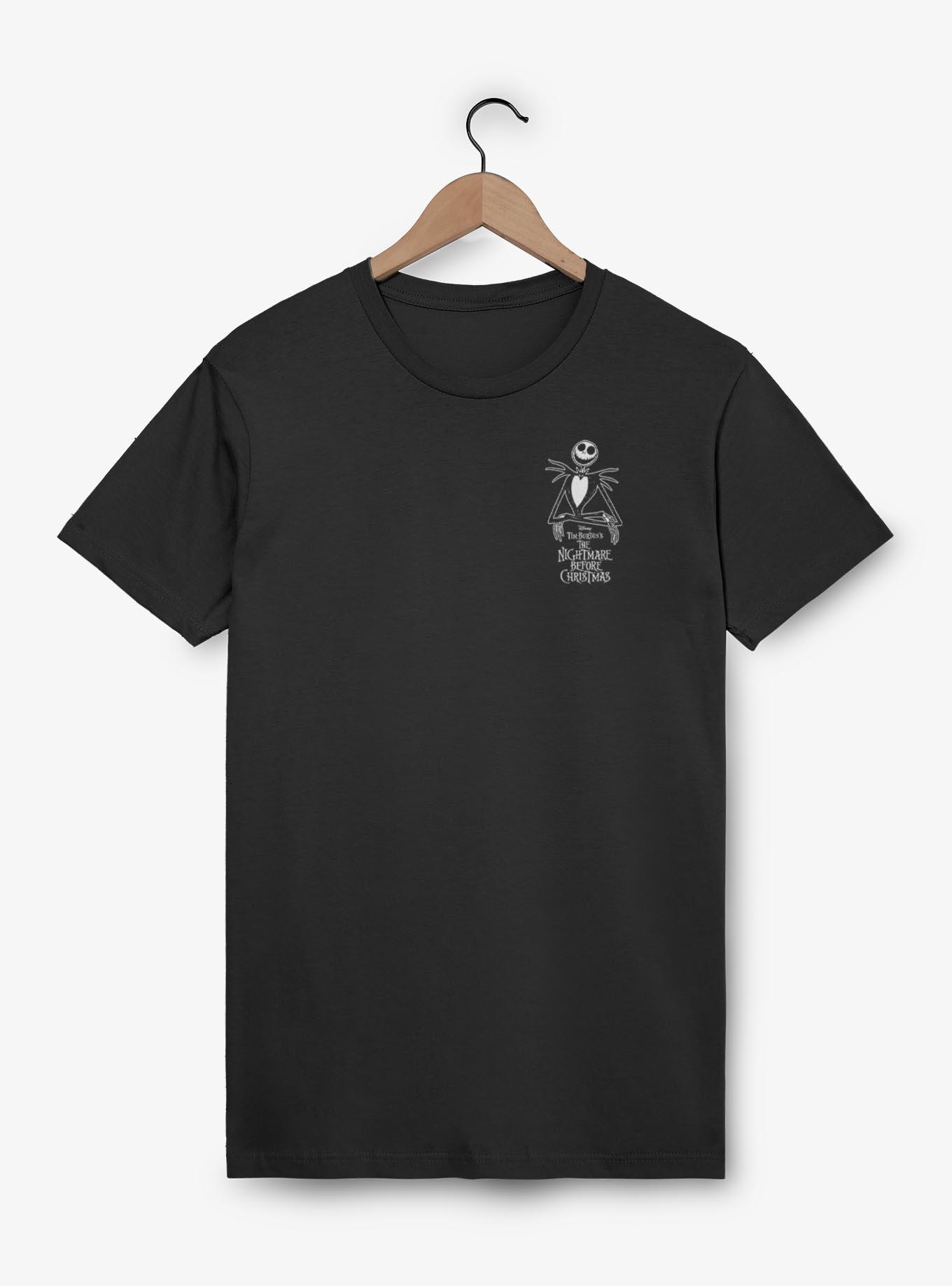 Disney The Nightmare Before Christmas Jack And Logo T-Shirt, , hi-res