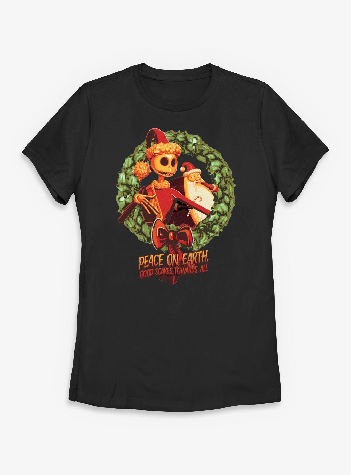 Disney The Nightmare Before Christmas NBC Jack Team Wreath Womens T-Shirt, , hi-res
