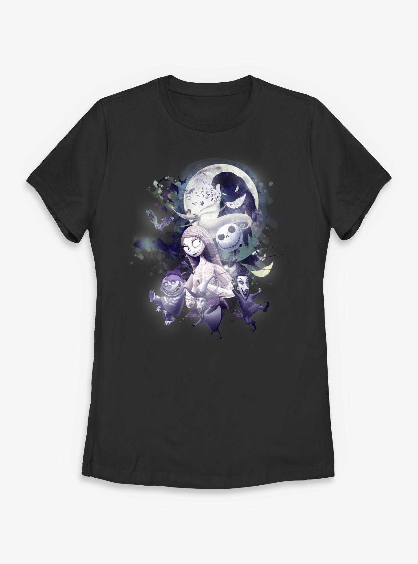 Disney The Nightmare Before Christmas NBC Glow Night Womens T-Shirt, , hi-res