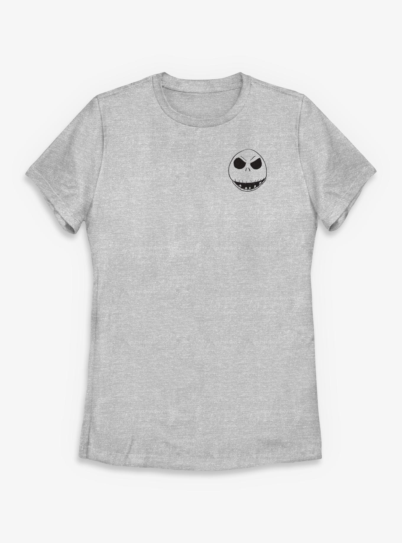 Disney The Nightmare Before Christmas Jack Face Womens T-Shirt, , hi-res