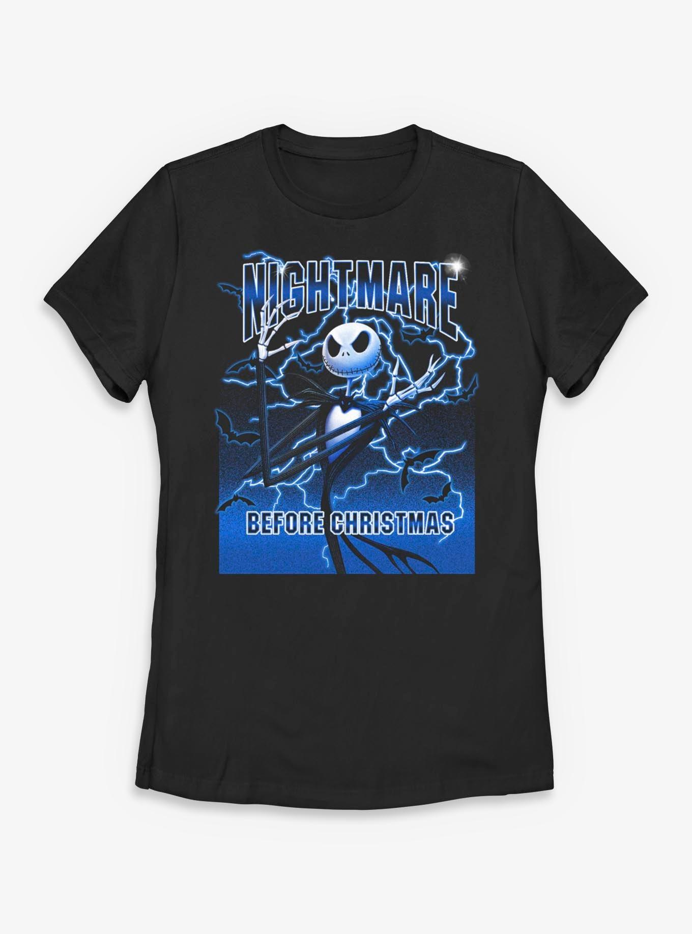 Disney The Nightmare Before Christmas Jack Rocker Vibe Womens T-Shirt, , hi-res