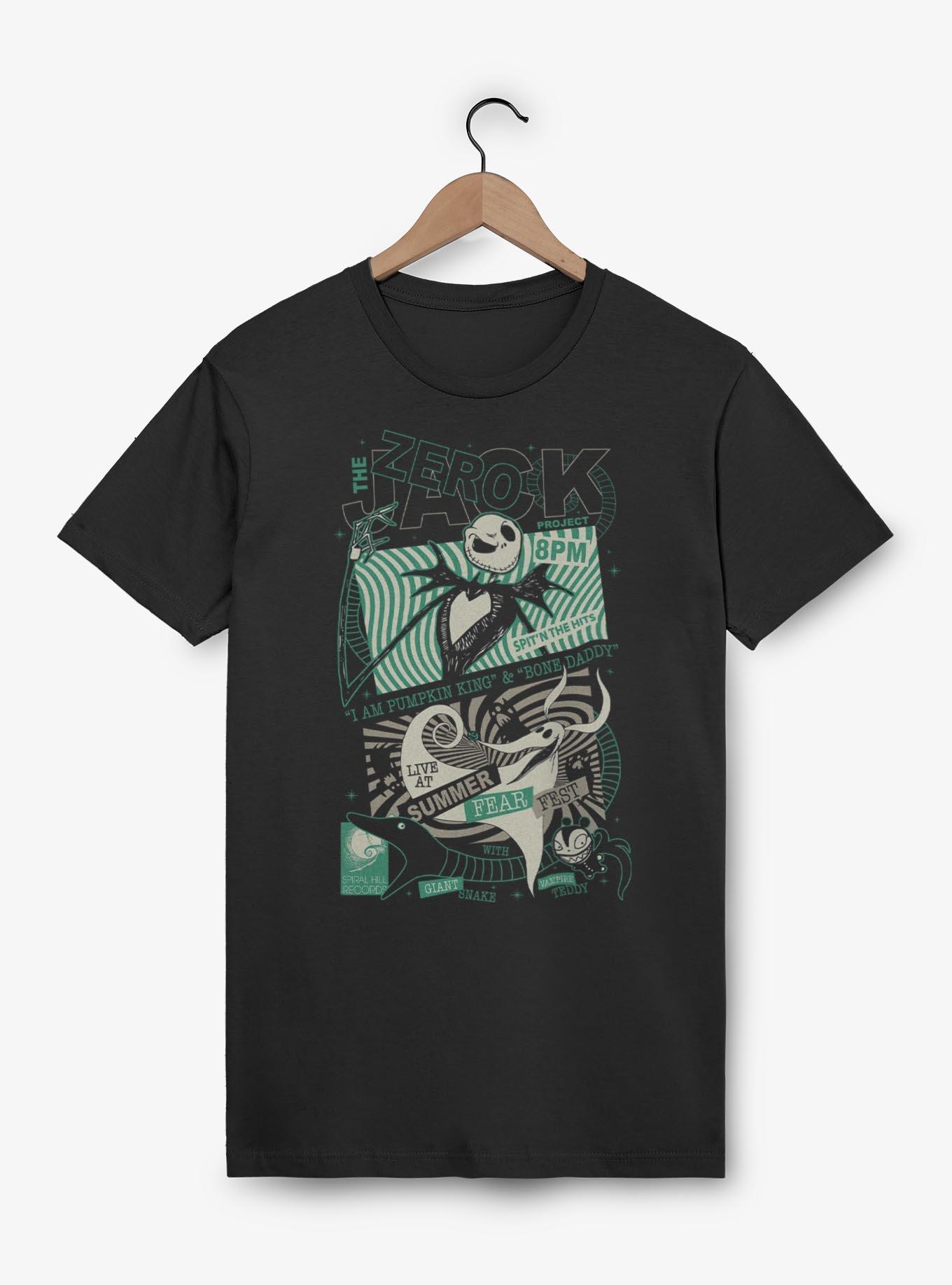 Disney The Nightmare Before Christmas Jack Zero Poster T-Shirt, , hi-res