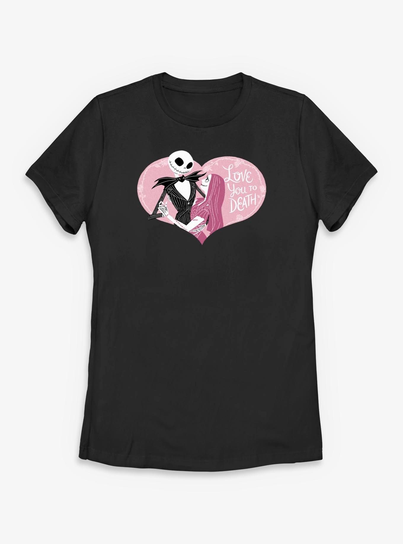 Disney The Nightmare Before Christmas Love You To Death Womens T-Shirt, , hi-res
